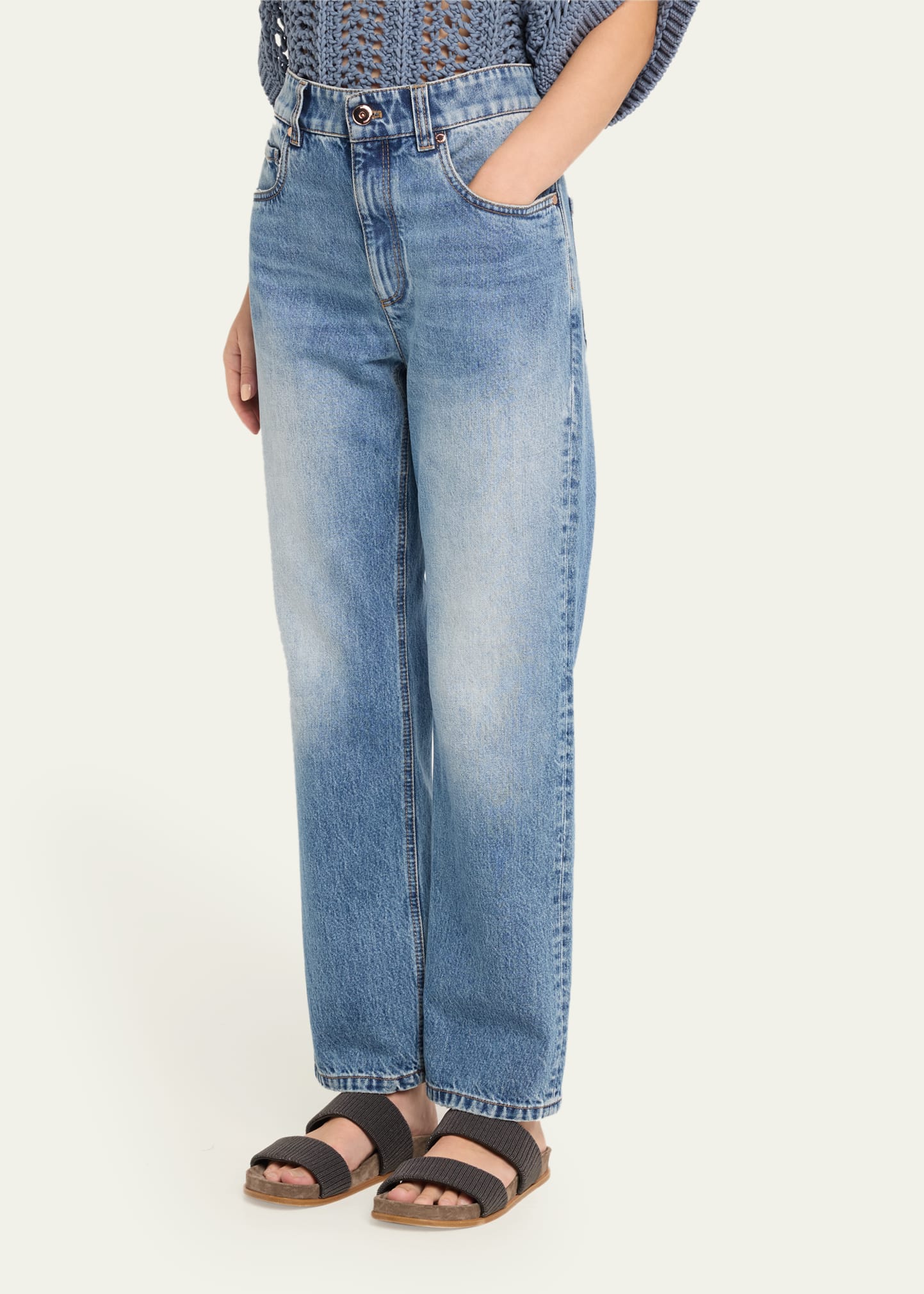 VIP【関税送料無料】希少 BRUNELLO CUCINELLI RETRO DENIM Men's Brunello Cucinelli Designer Denim & Jeans | Saks Fifth
