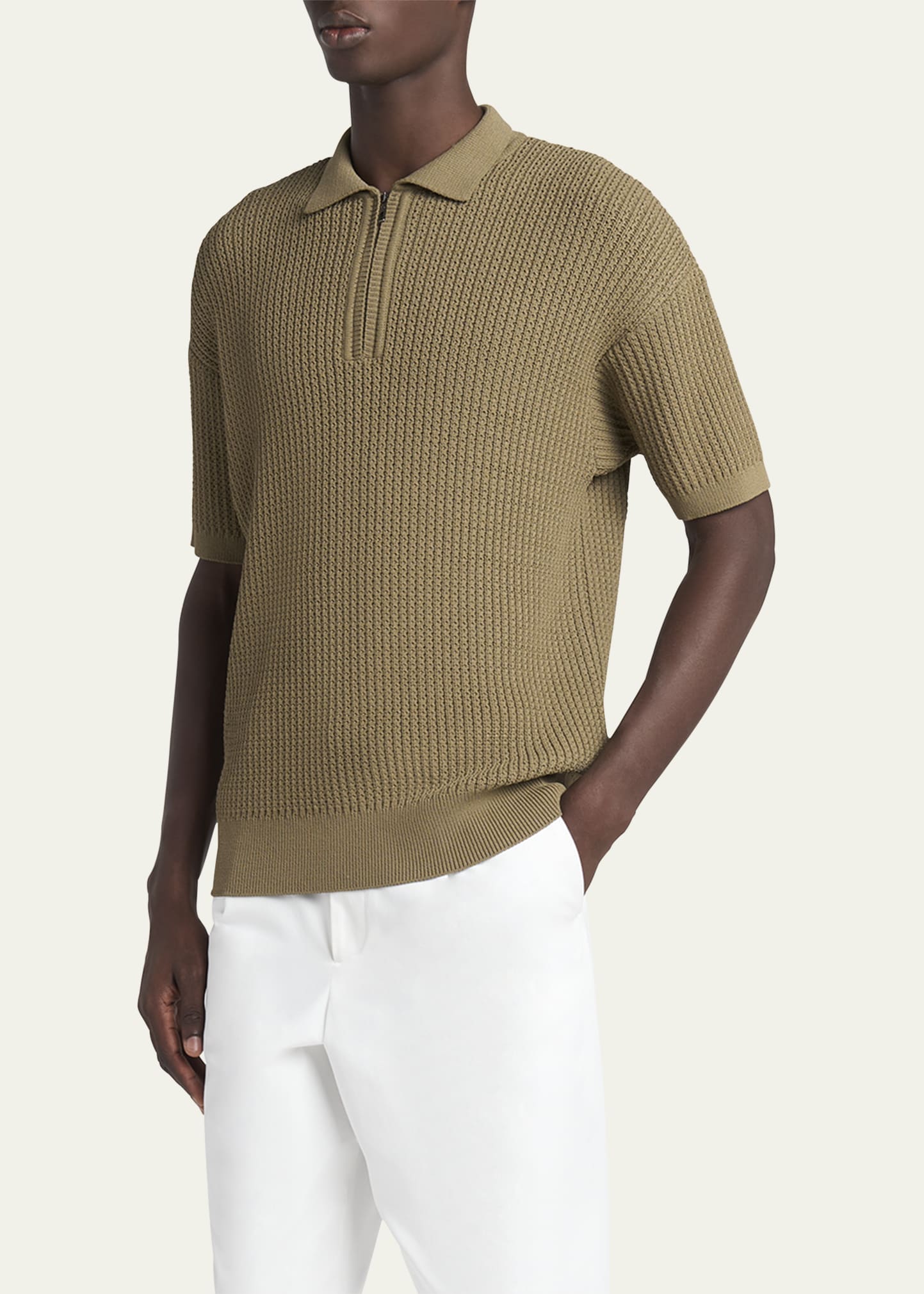 80s90s Girogio Armani ニットポロ 80s90s Girogio Armani ニットポロ