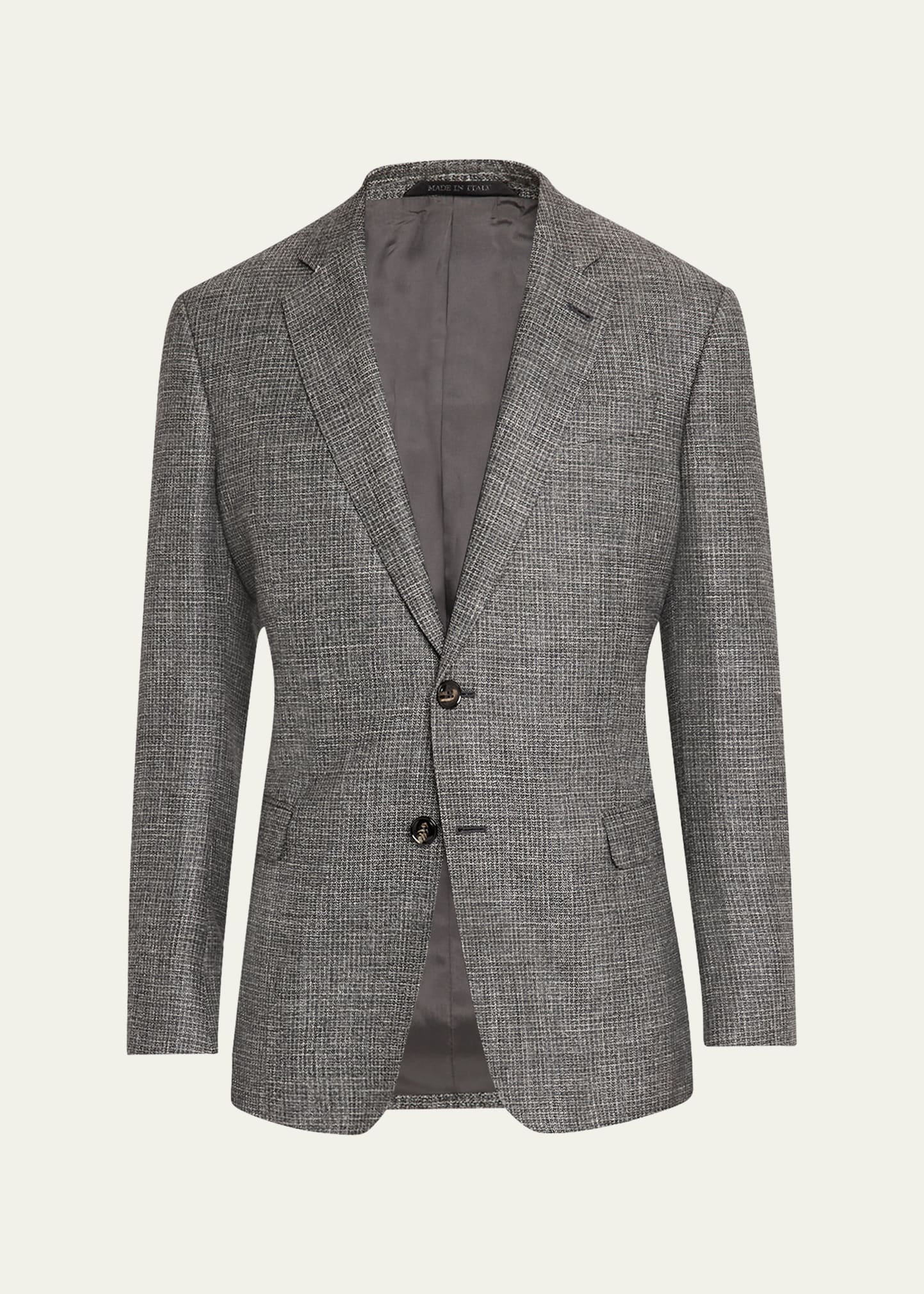 Giorgio Armani Men's Crushed Texture Sport Coat - Bergdorf Goodman