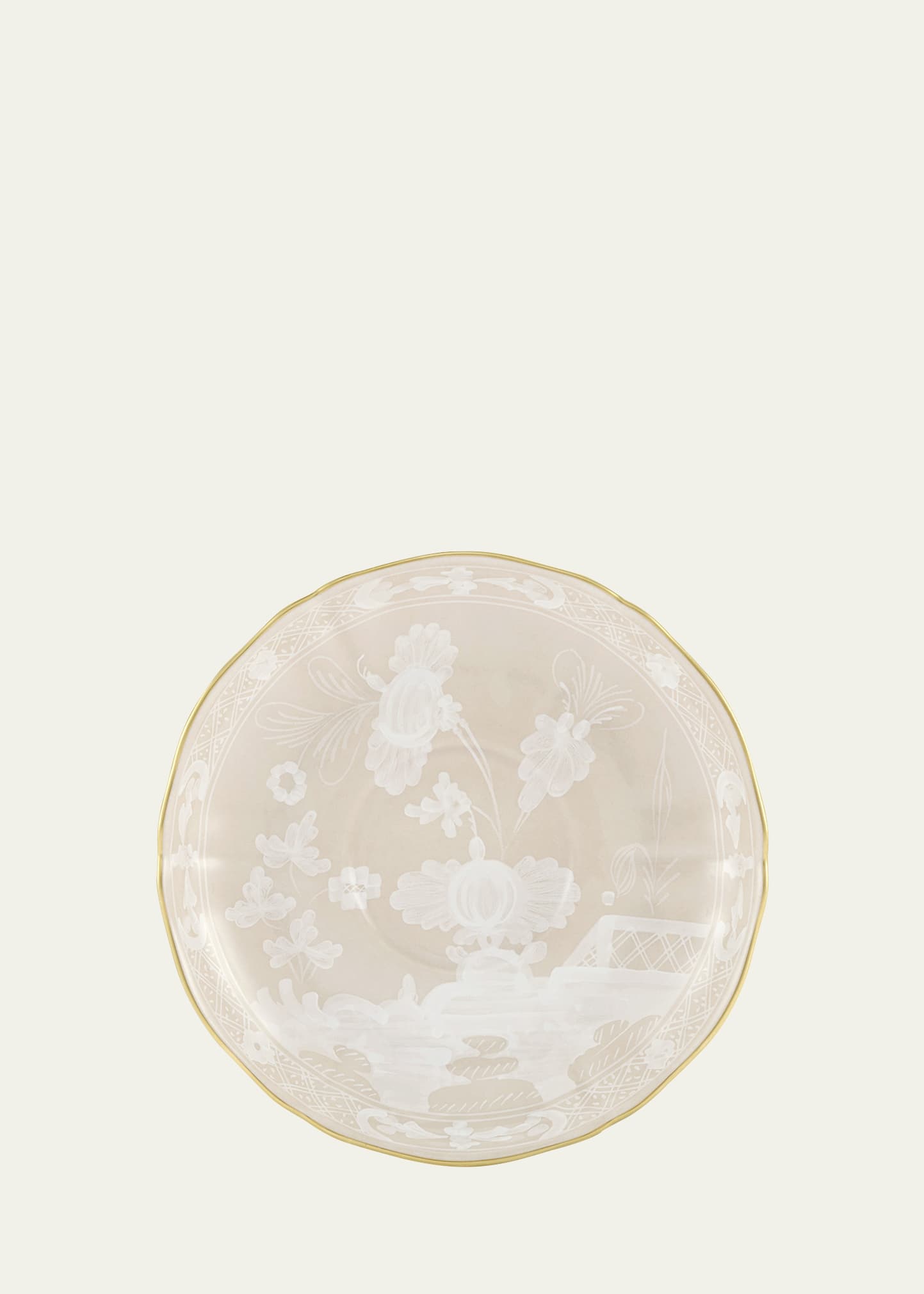 GINORI 1735 Oriente Italiano Meringa Tea Saucer
