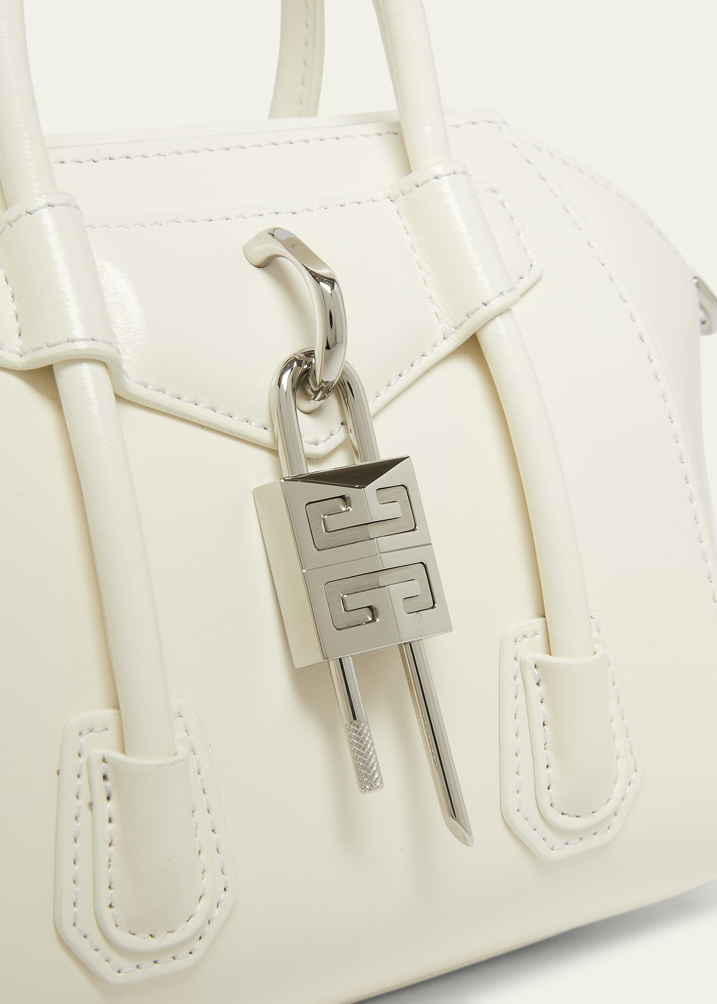 Givenchy Antigona Lock Toy Top-Handle Bag in Leather - Bergdorf