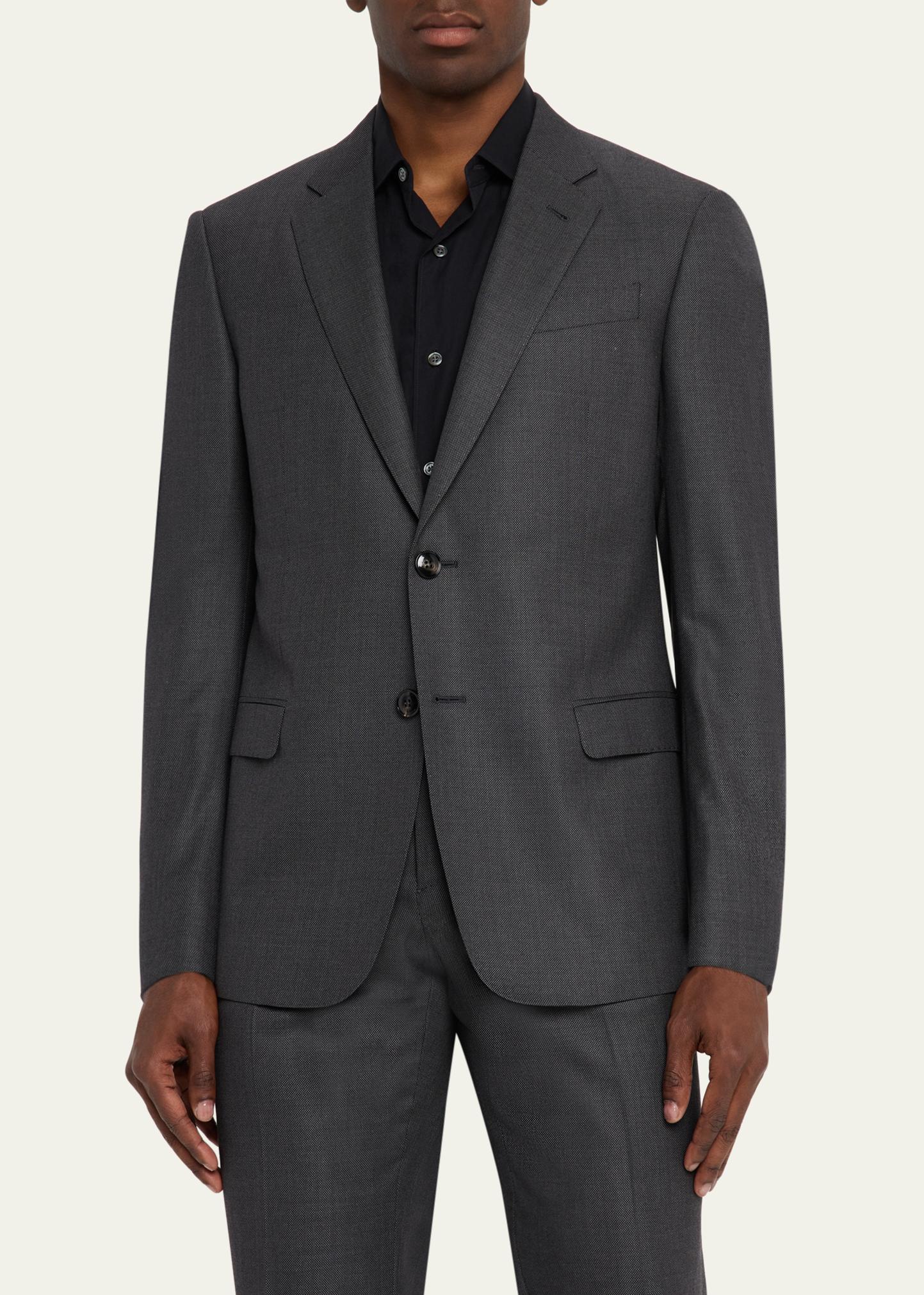Giorgio Armani Men's Super 180s Wool Suit - Bergdorf Goodman