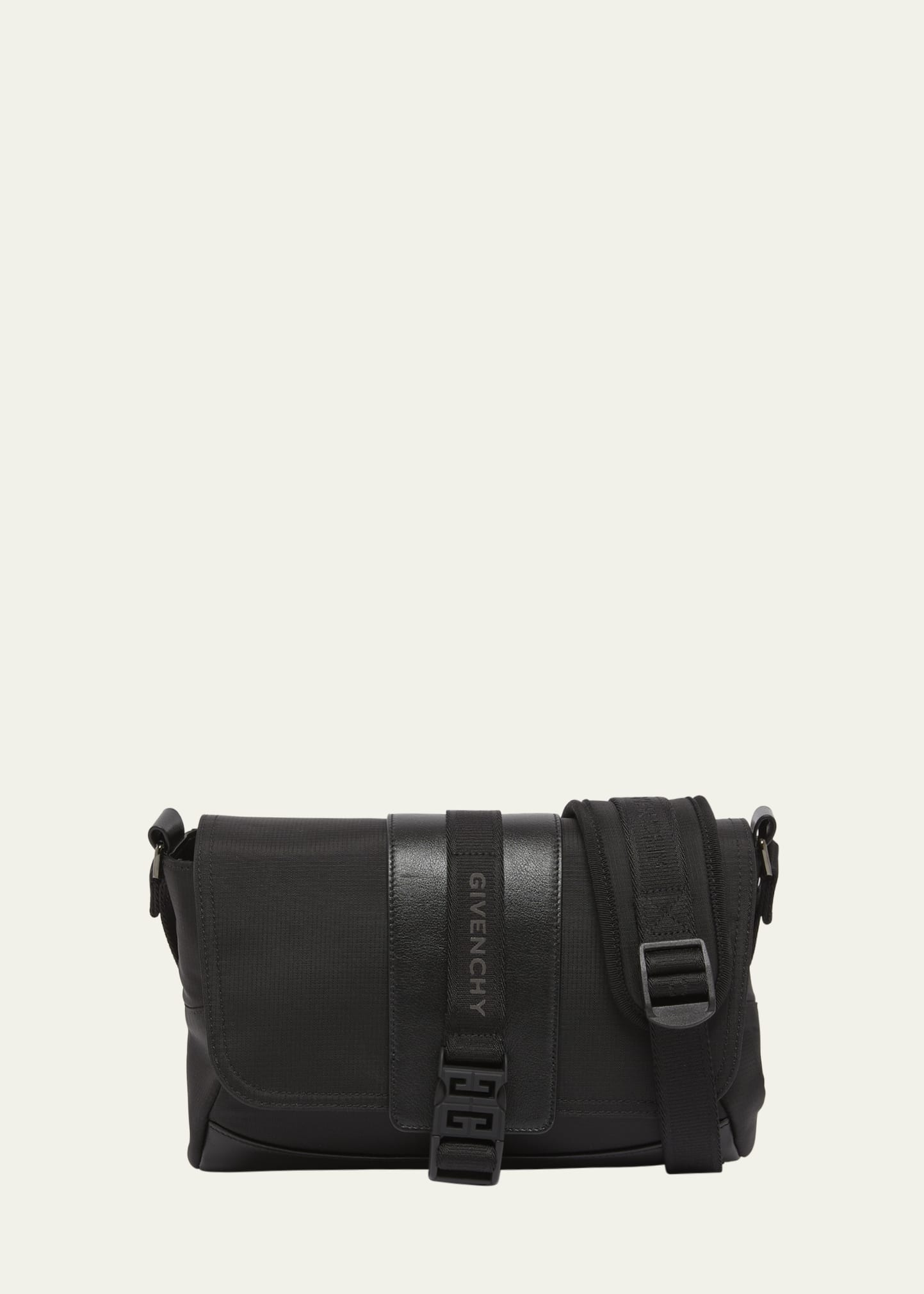 Givenchy Men's G-Trail Nylon and Leather Crossbody Bag - Bergdorf