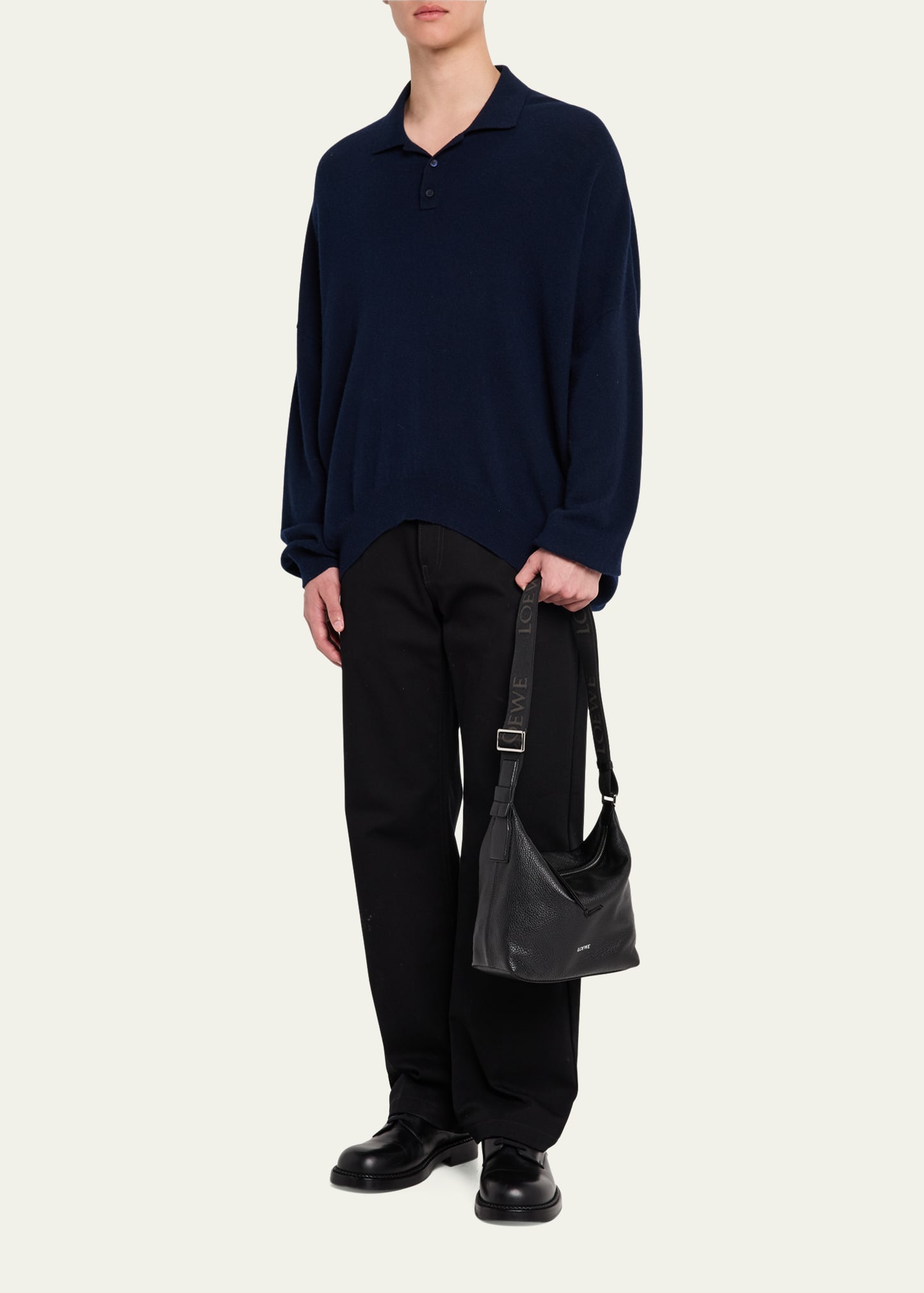 ◆VALLUV◆ EDERO MINI BAG BLACK [正規品/関税込] LOEWE Dice Pocket embellished leather shoulder bag | NET-A