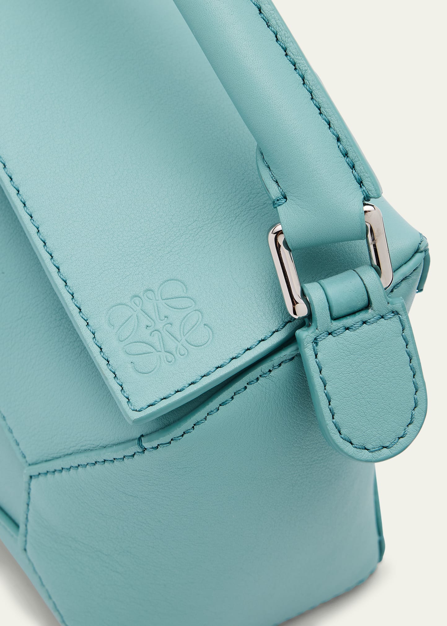 Loewe x Sunna Fujita Puzzle Edge Mini Squid-Print Shoulder Bag in