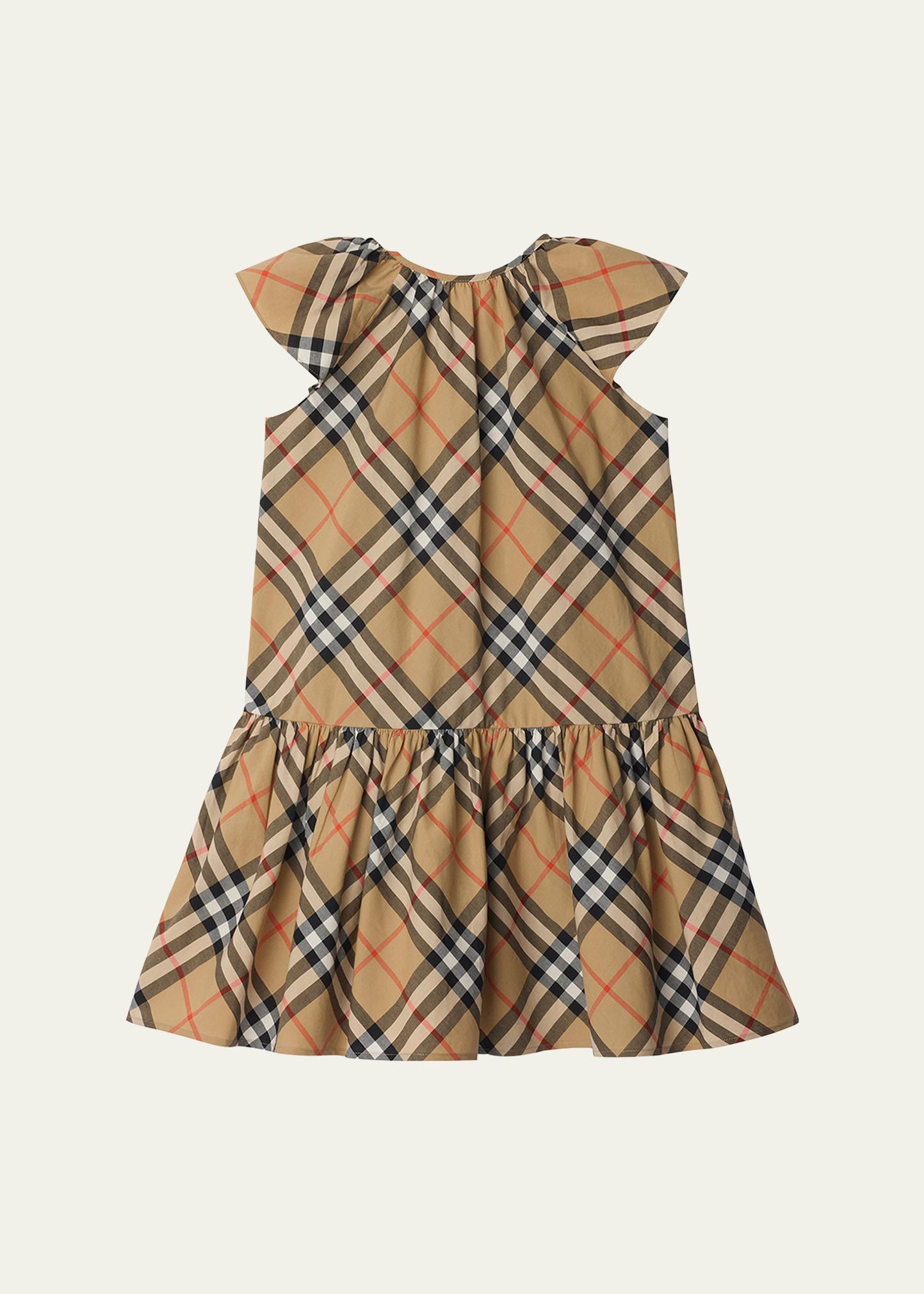 ladies burberry dress Childrens Check Cotton , Size: 4Y length style is tailored to a relaxed fit with a B buckle belt to adjust the silhouette Women's Burberry Dresses | Nordstrom