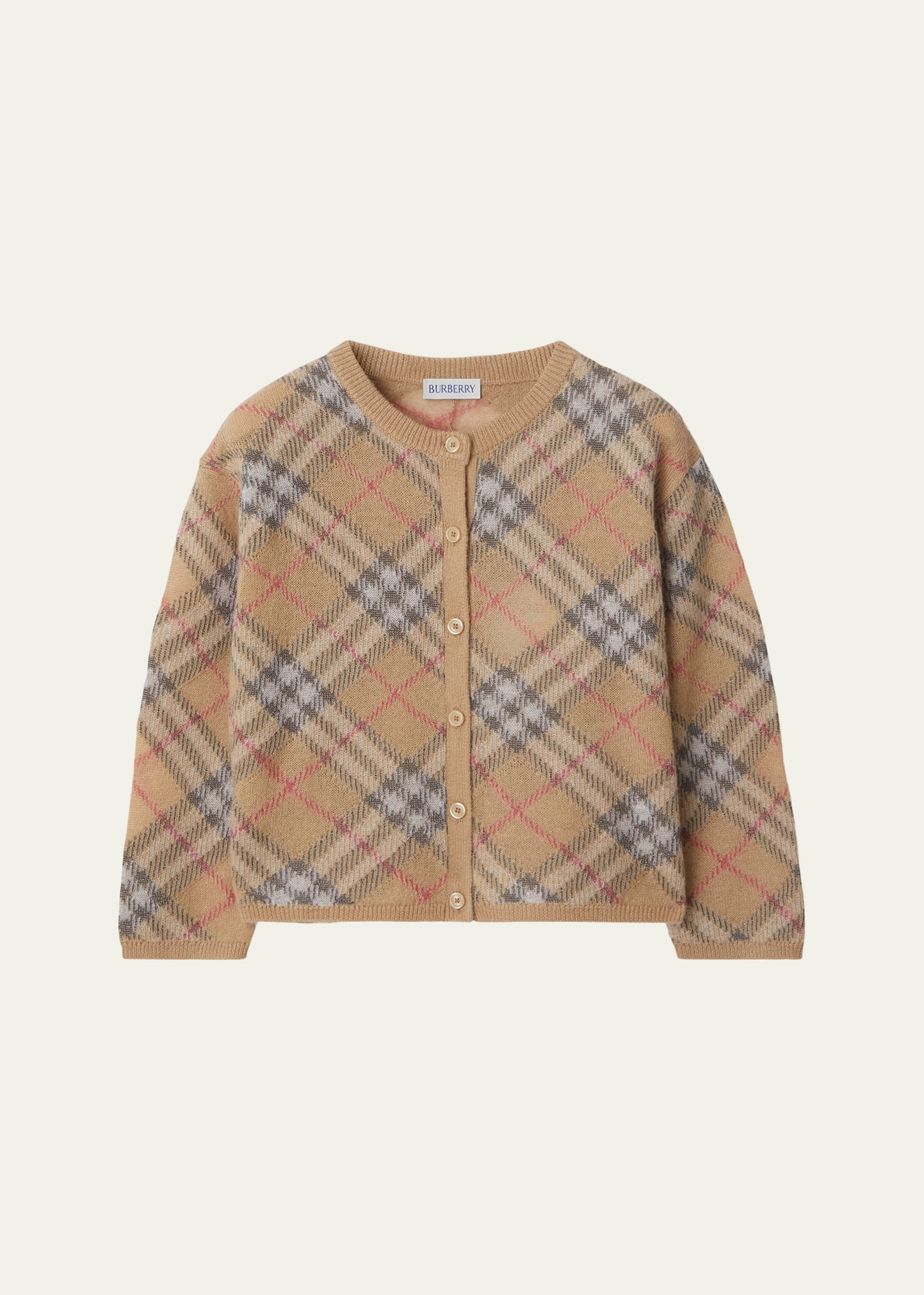 Baby girl Burberry cardigan shops size 6M - never used!