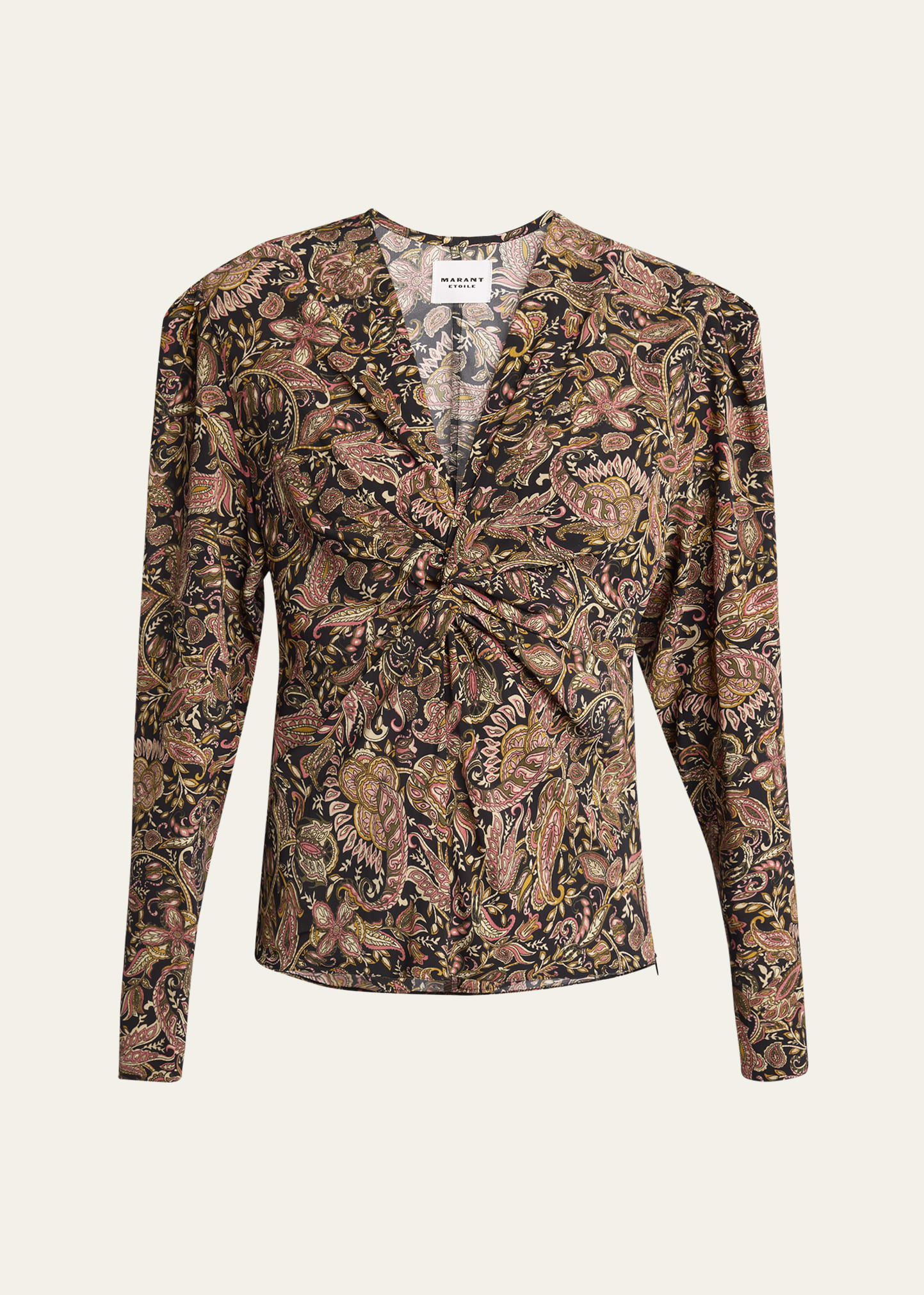 Isabel Marant Etoile Axel Sheer Embroidered Blouse on sale Size 6