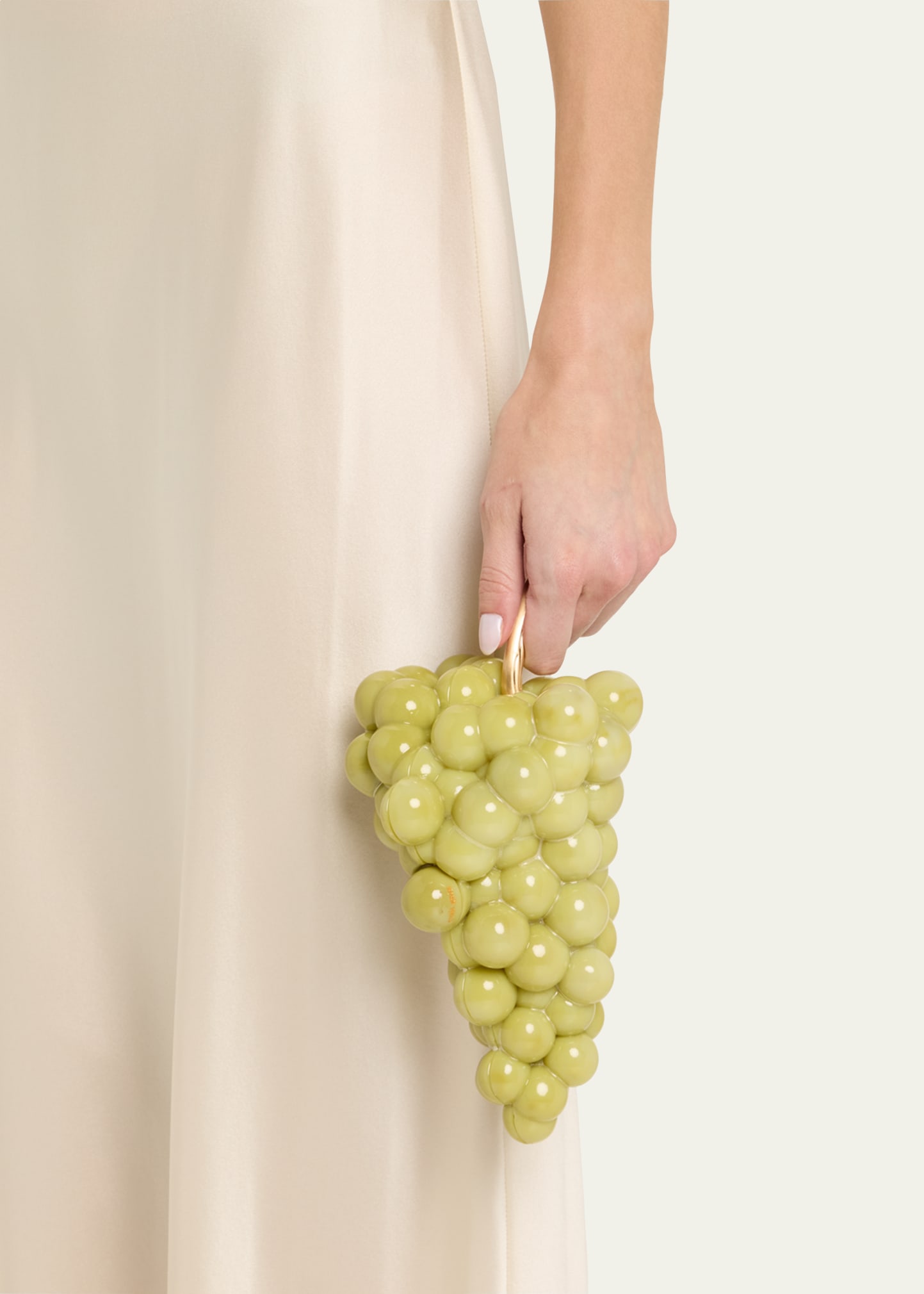 Cult Gaia Grape Acrylic Clutch Bag Bergdorf Goodman