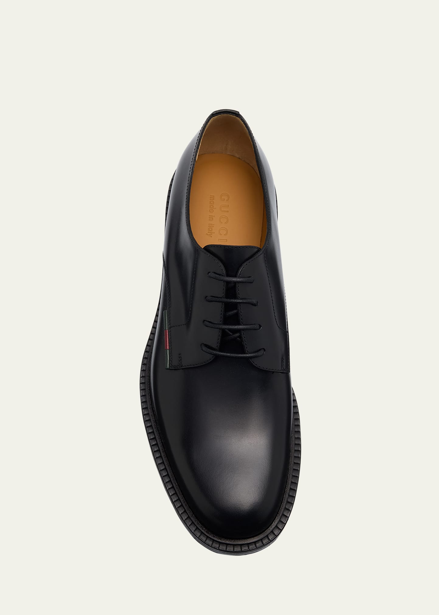 Gucci Men's William Leather Derby Shoes - Bergdorf Goodman