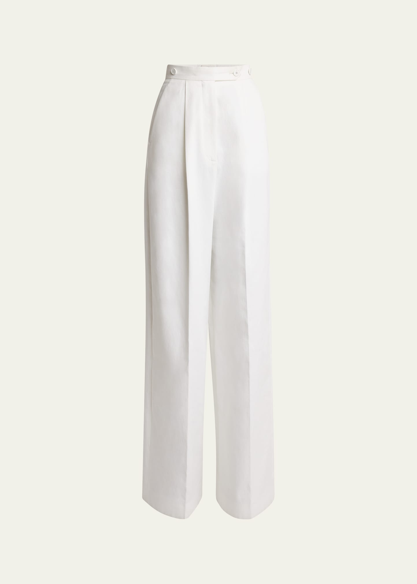 Givenchy Pleated Wide Leg Trousers - Bergdorf Goodman
