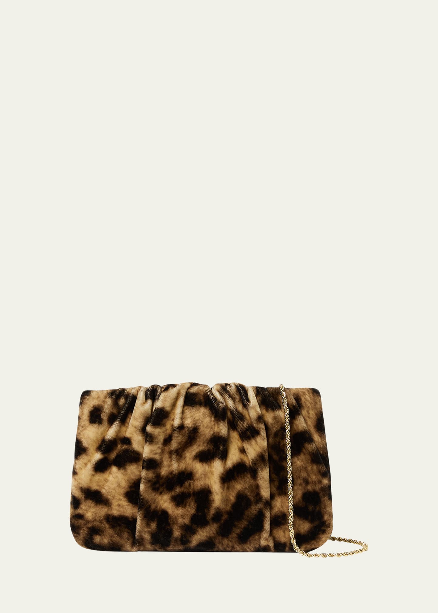 Loeffler Randall Leopard Print top Shoulder Crossbody Sling Bag