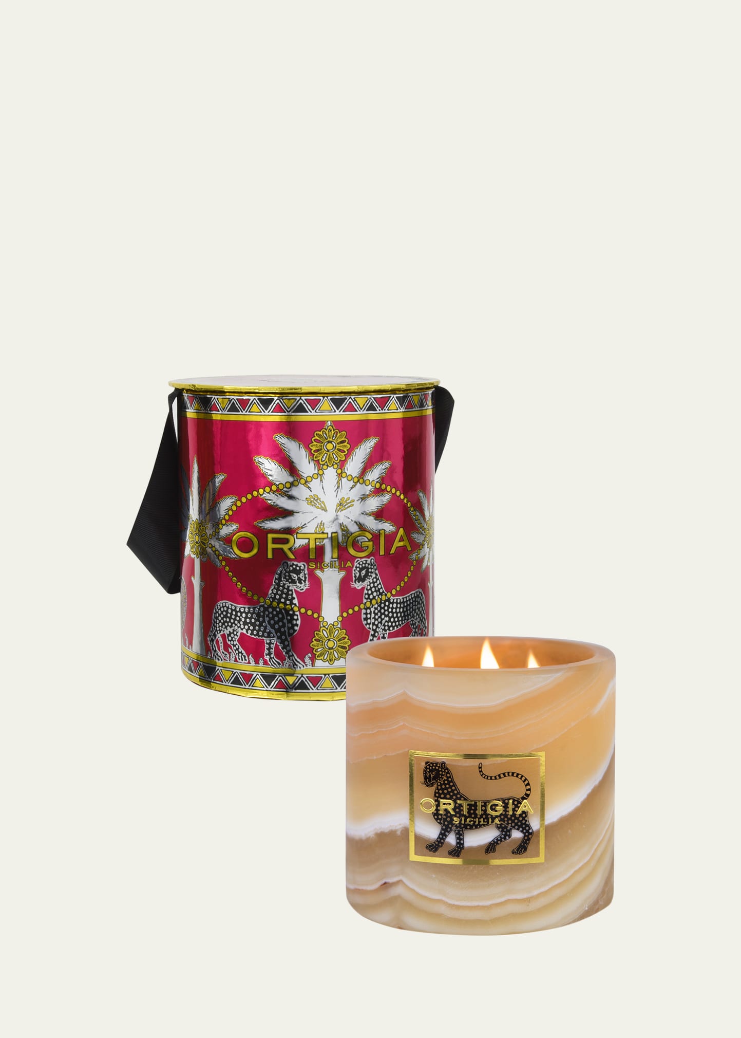 Ortigia Fico d'India Alabaster Candle, 8.8 oz.