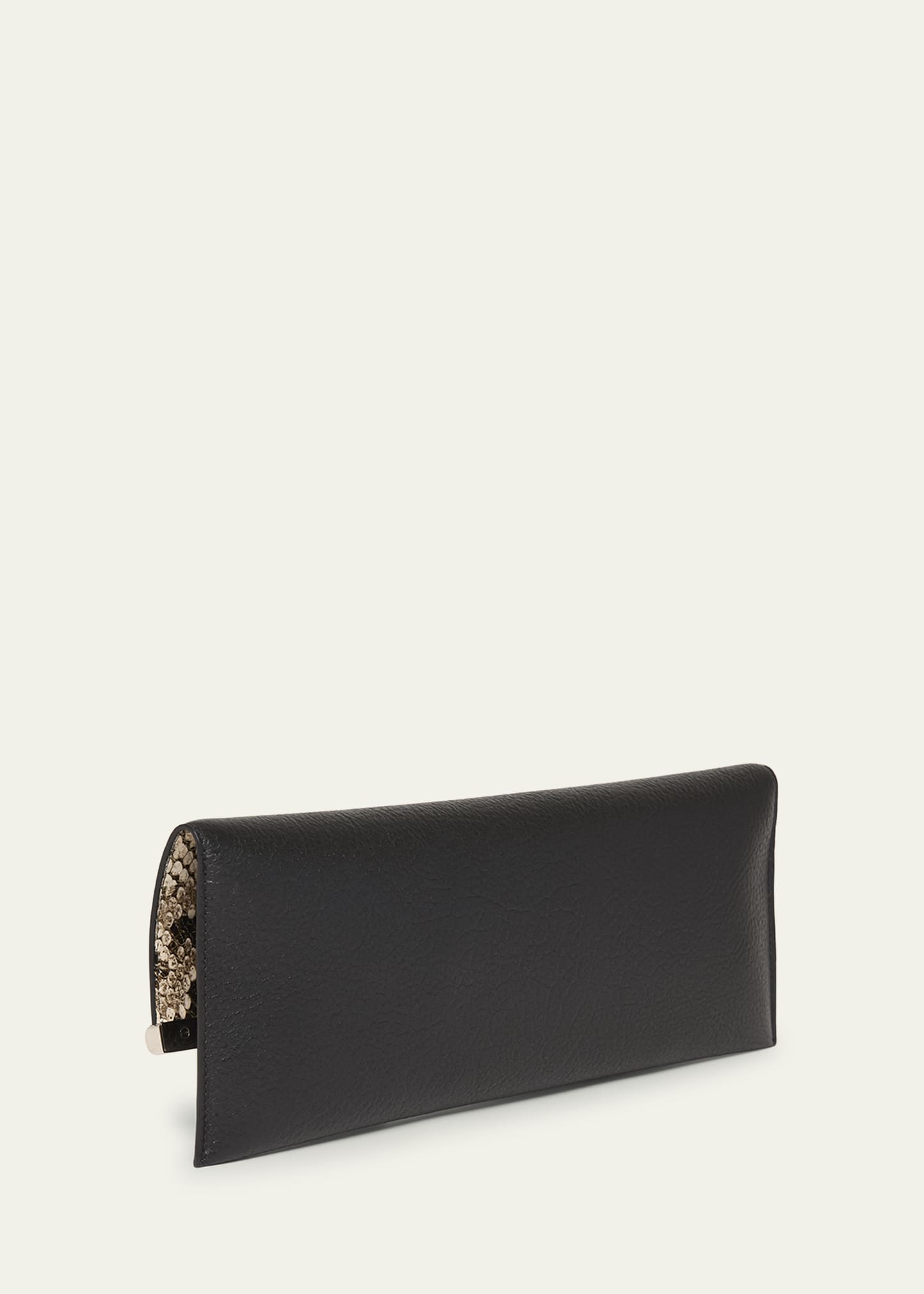 【関税込み】McQueen ブラック Cross-B Long クラッチバッグ McQueen Cross-B Long Clutch Bag - Bergdorf Goodman
