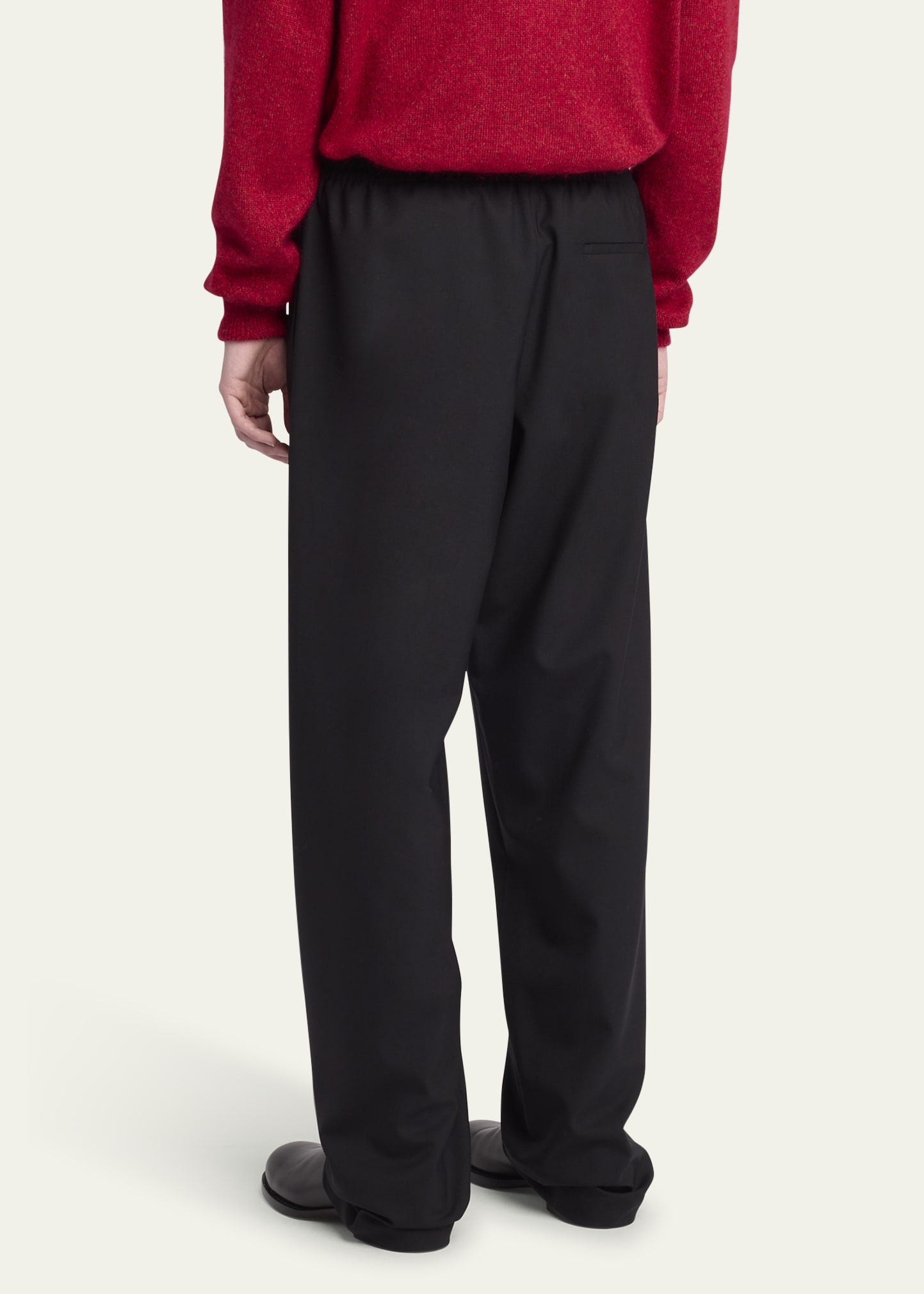 THE ROW Men's Konan Elastic-Waist Pants - Bergdorf Goodman
