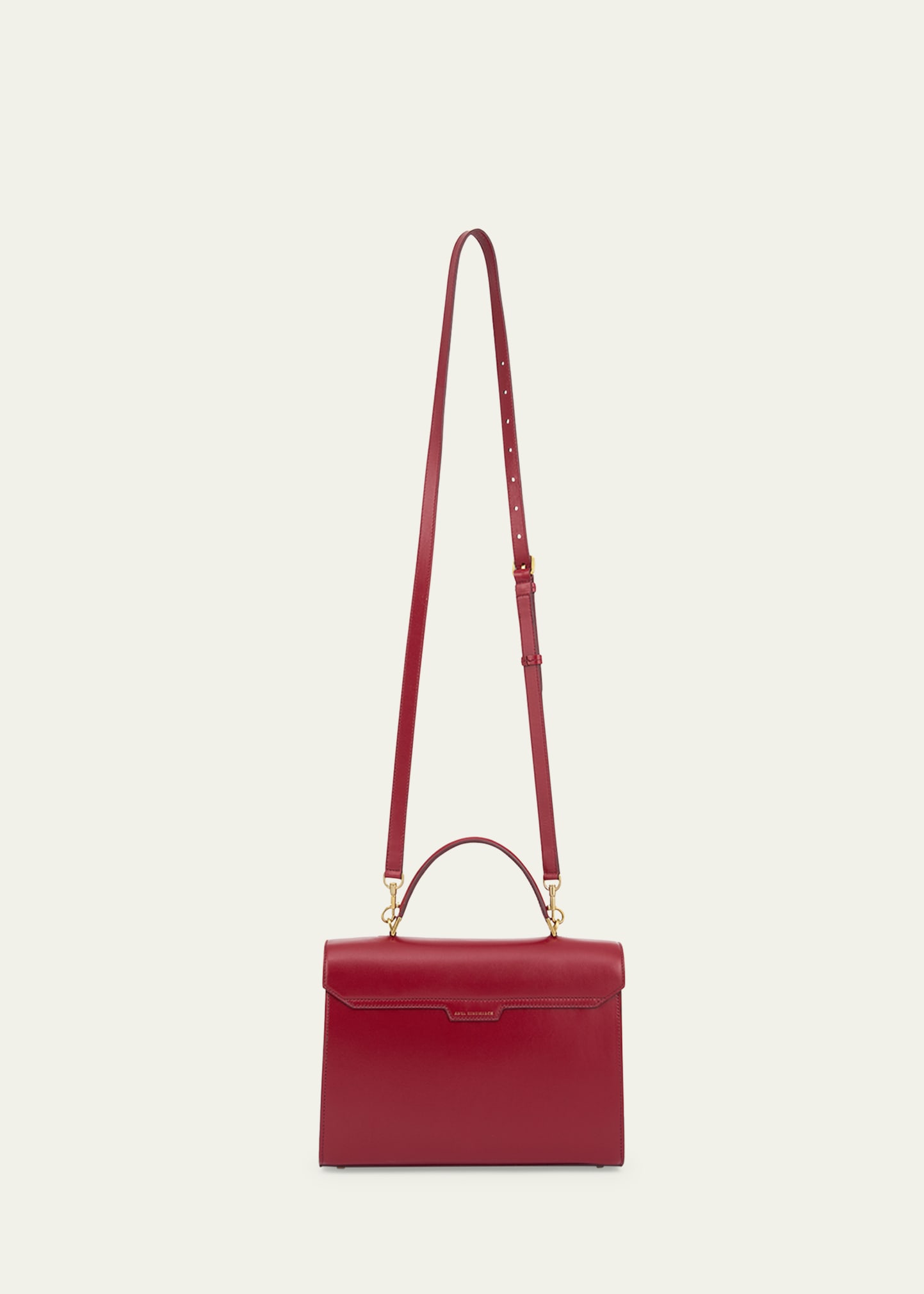 Anya Hindmarch Mortimer Shiny Leather Top-Handle Bag - Bergdorf