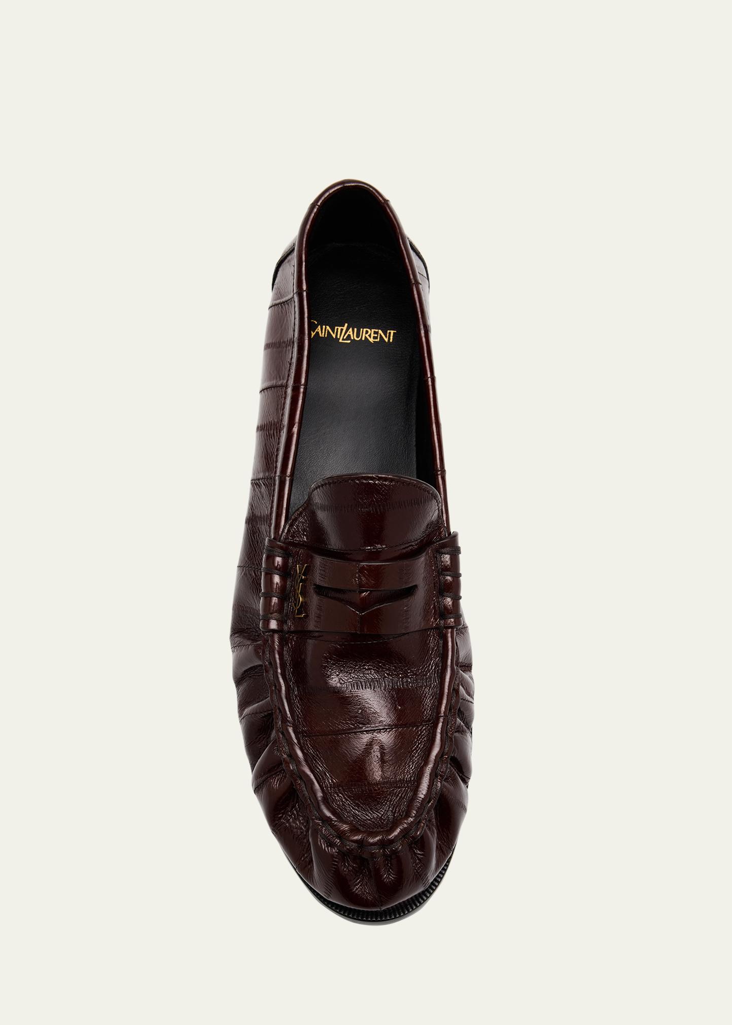 Size 10 men\'s Laurent Effel loafers Saint Laurent Men main image 3