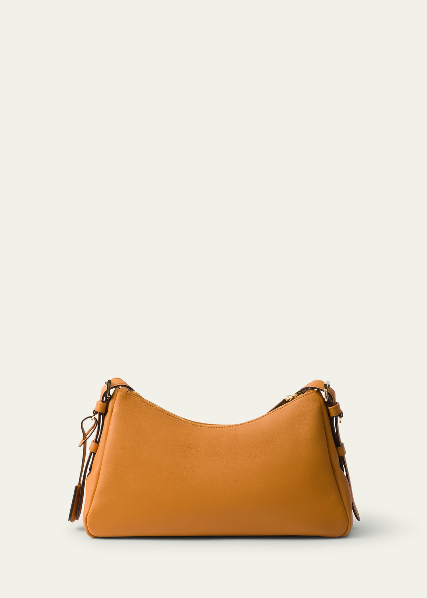 Prada Medium Aimee Zip Leather Shoulder Bag - Bergdorf Goodman