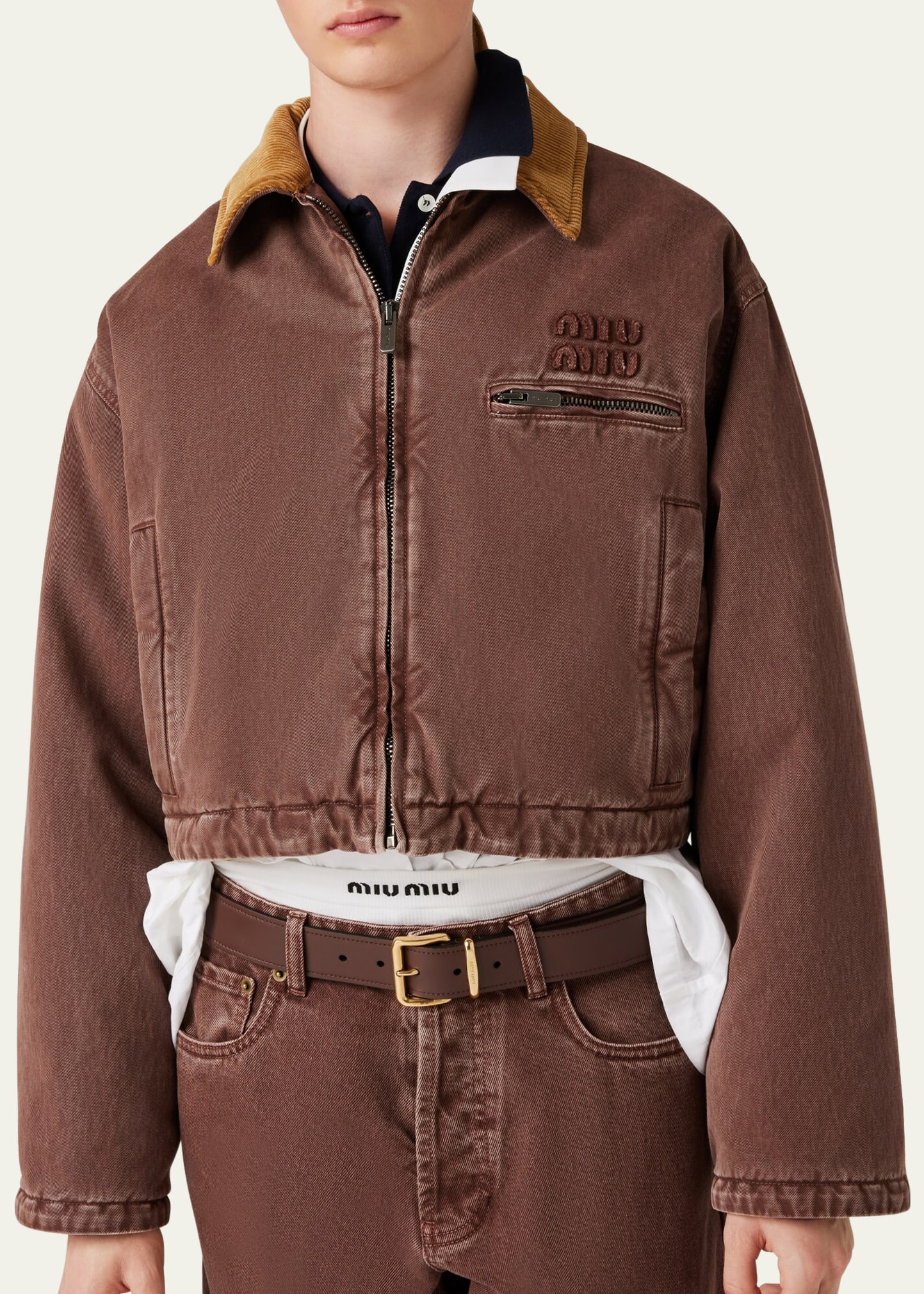 ジャケット MIUMIU OVERSIZED PADDED BOMBER JACKET IN CORDUROY bg_4934809_100244_c