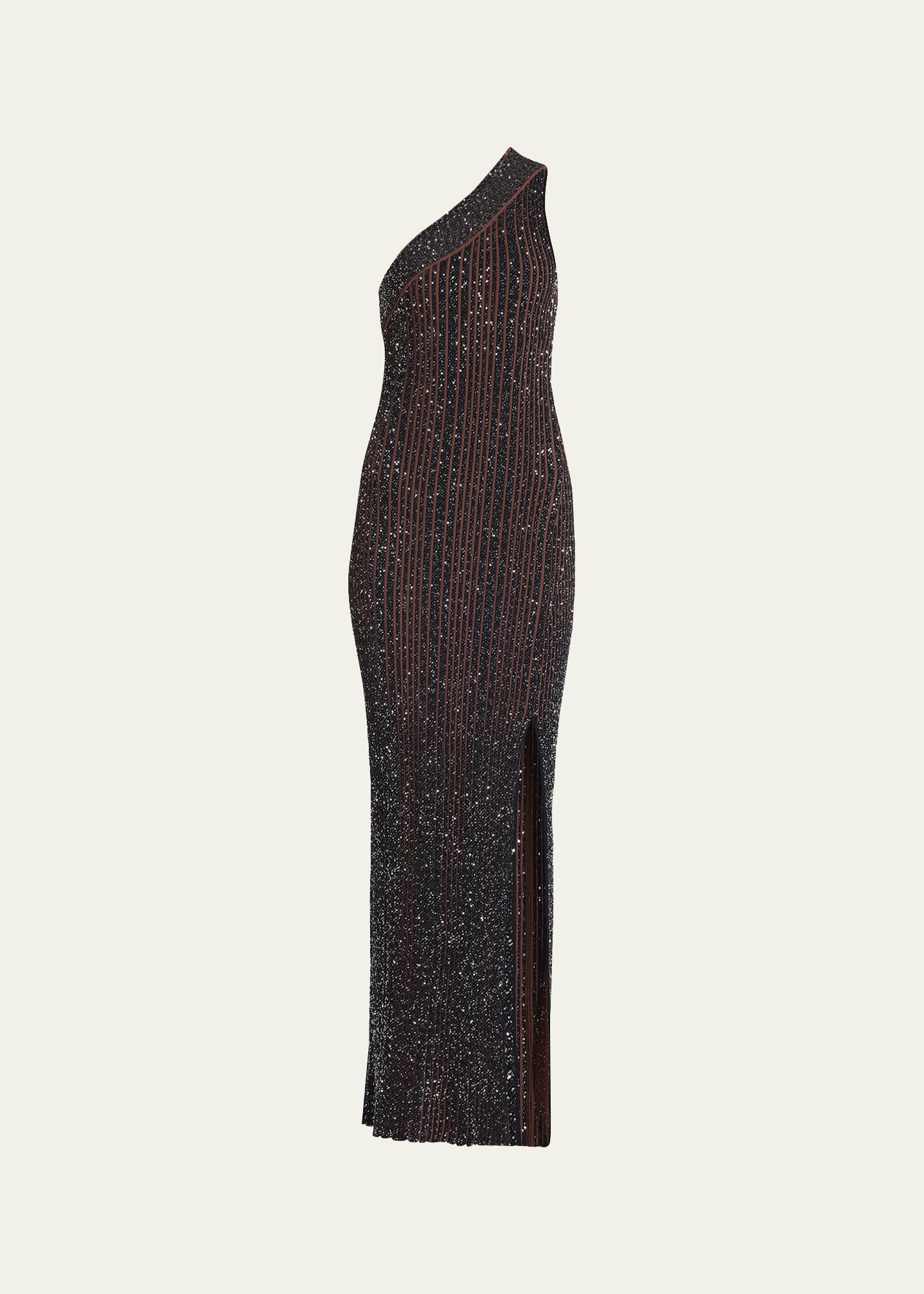Missoni Long One-Shoulder Embellished Dress - Bergdorf Goodman