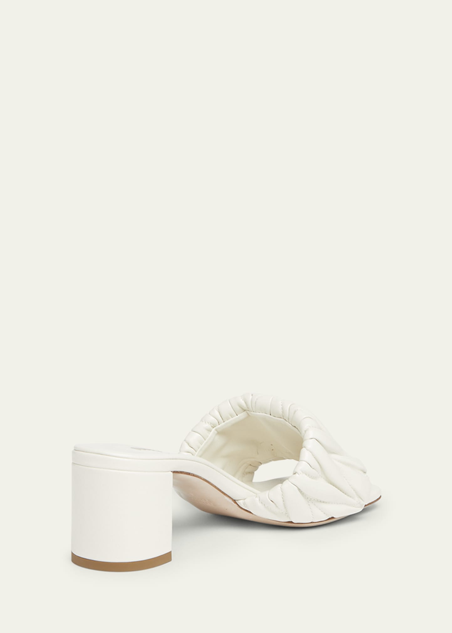 Miu Miu Quilted Leather Mule Sandals - Bergdorf Goodman