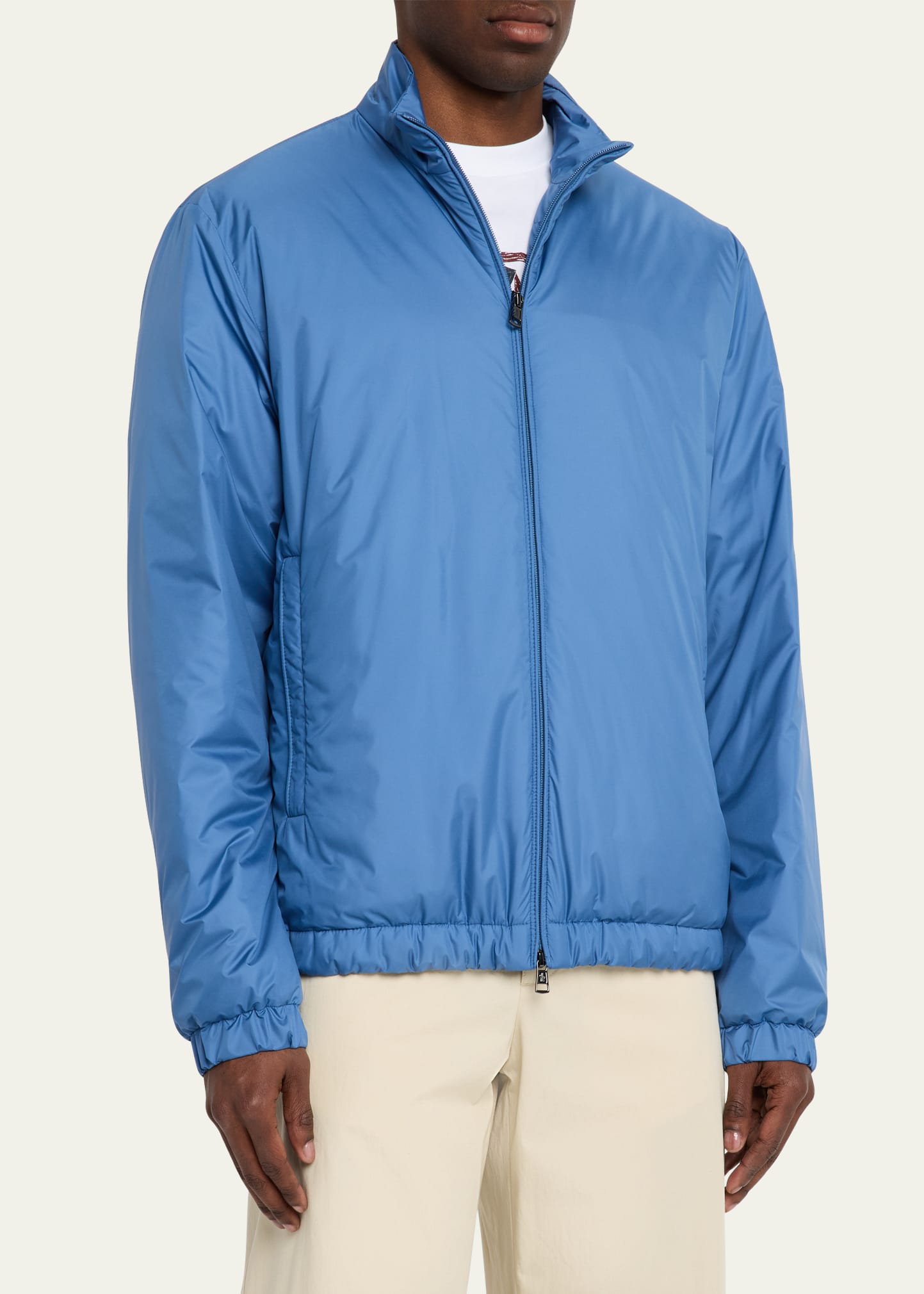 Moncler Men's Berre Wind-Resistant Jacket - Bergdorf Goodman