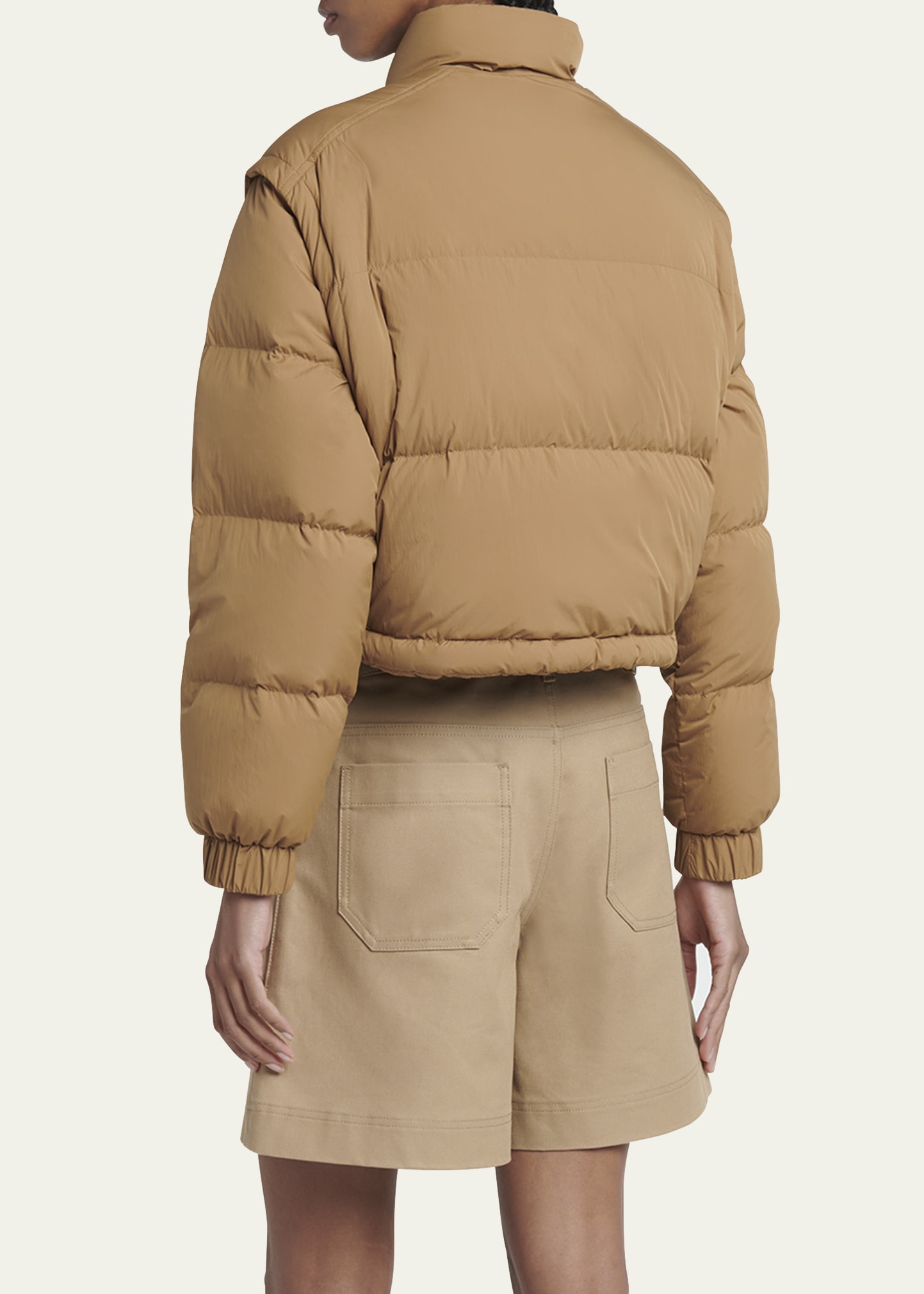 25SS MONCLER Selle キャメルベージュ Camel Beige Selle 2-in-1 Short Down Jacket - Short Down