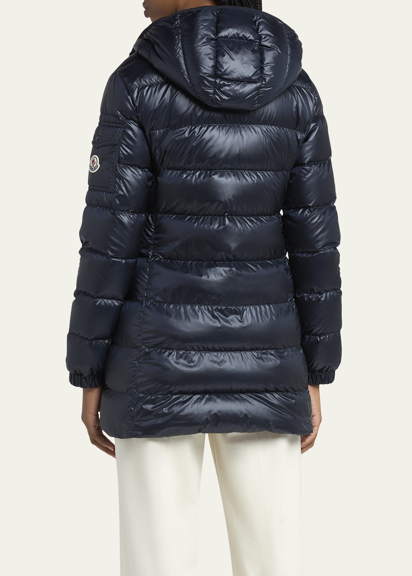Moncler Glements Mid-Length Down Jacket - Bergdorf Goodman