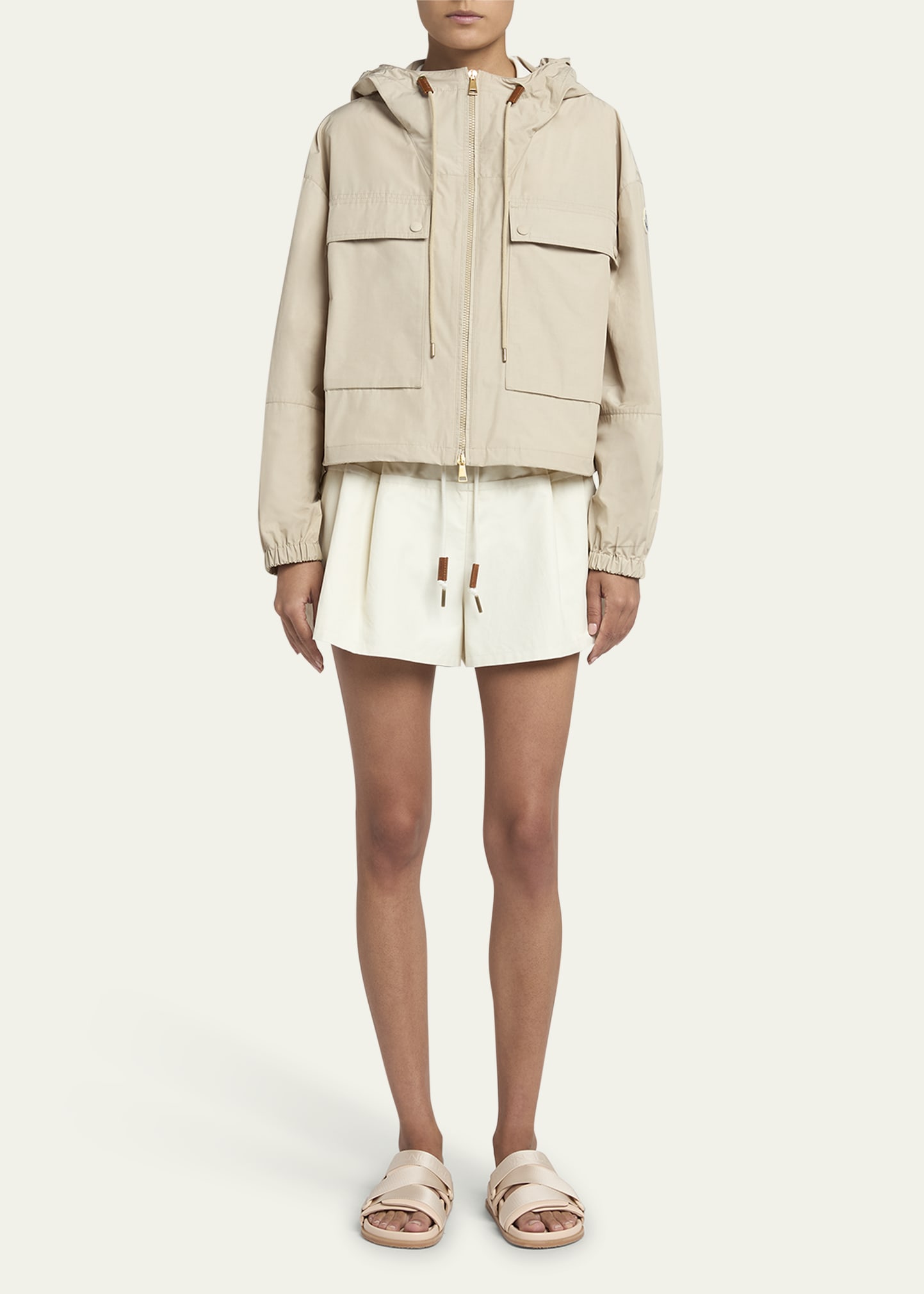 Moncler Sauvan Short Parka - Bergdorf Goodman
