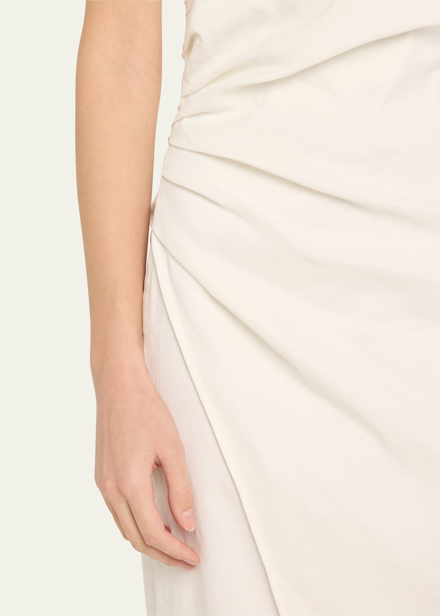 A.L.C. Women's Sylvie Linen Midi Halter Dress in Black, Size 0