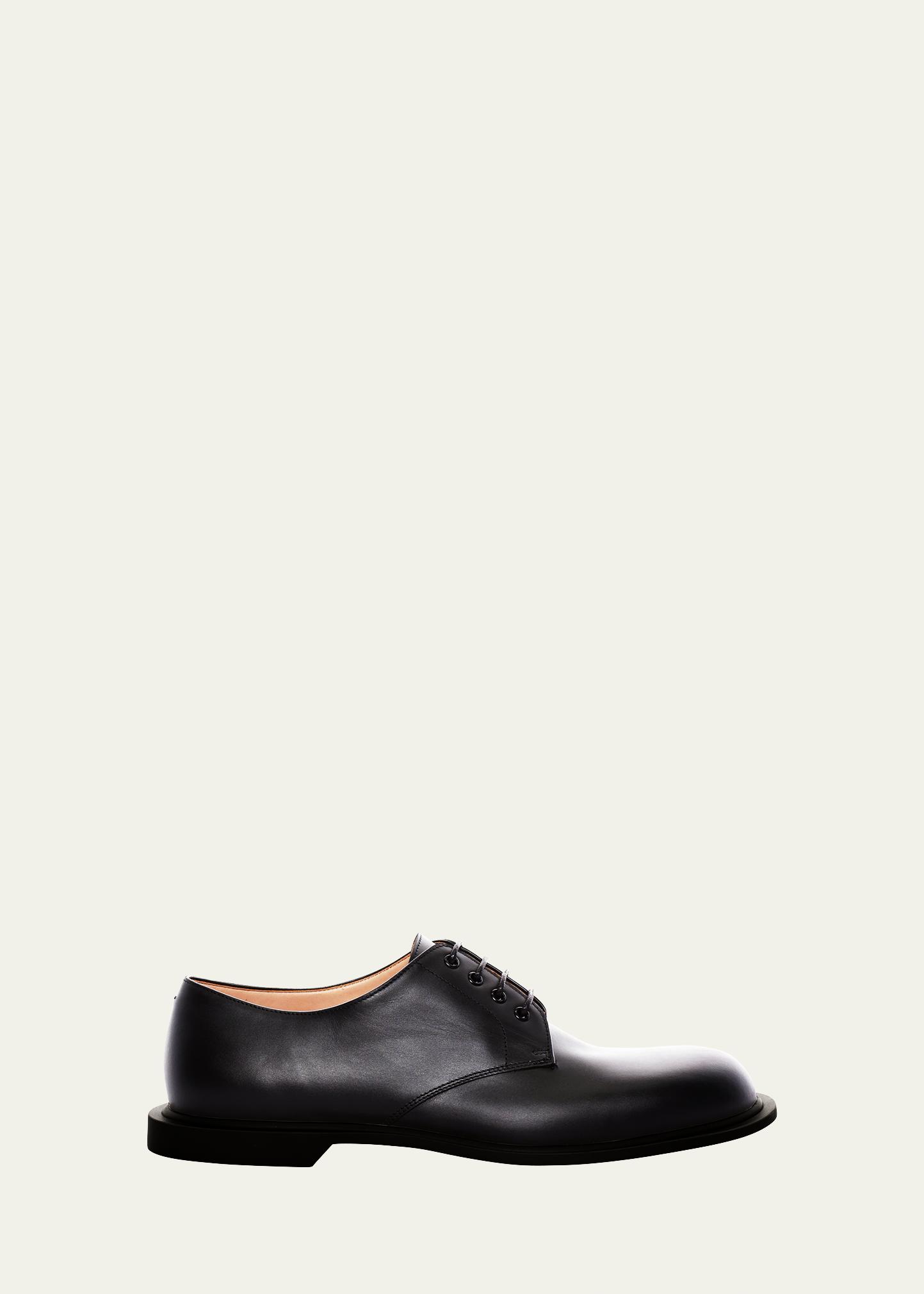 THE ROW Novus Leather Slip-On Loafers - Bergdorf Goodman display picture 2