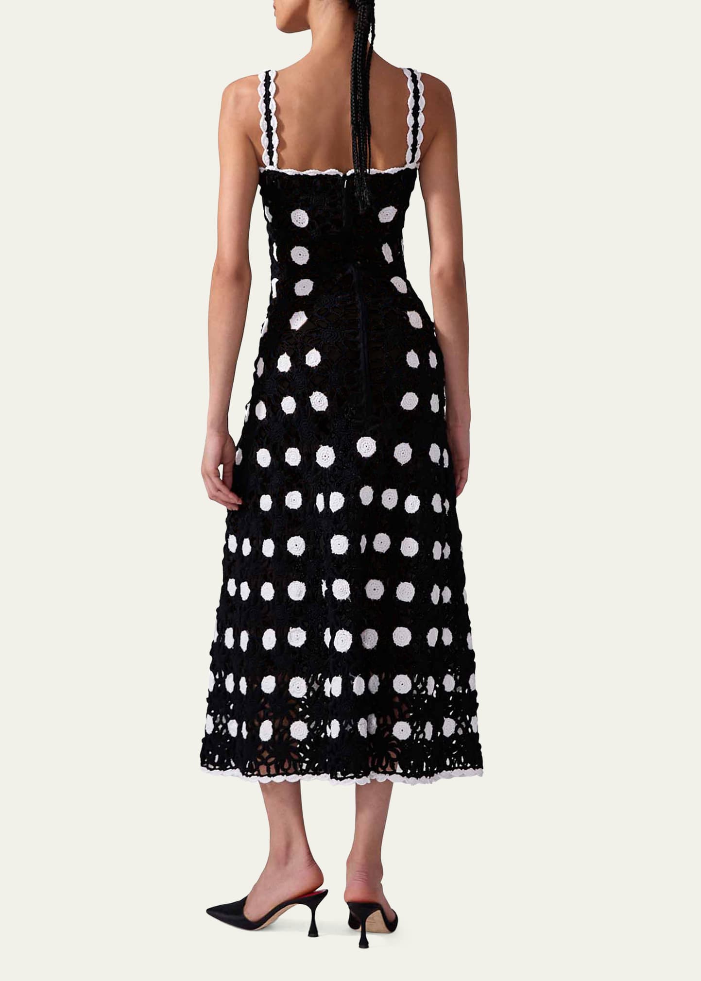 white christmas dresses OLIVIA CROCHET DRESS