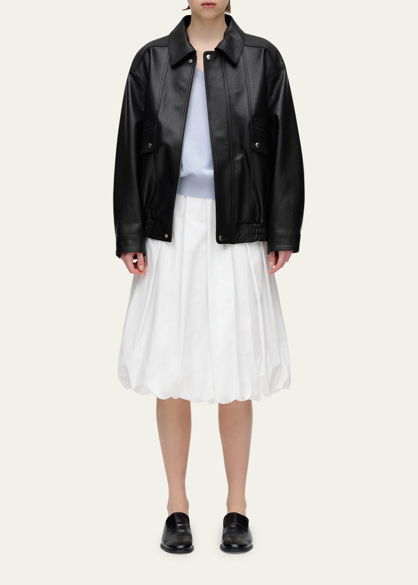 DUNST ジャケット Dunst Leather Jacket - Bergdorf Goodman
