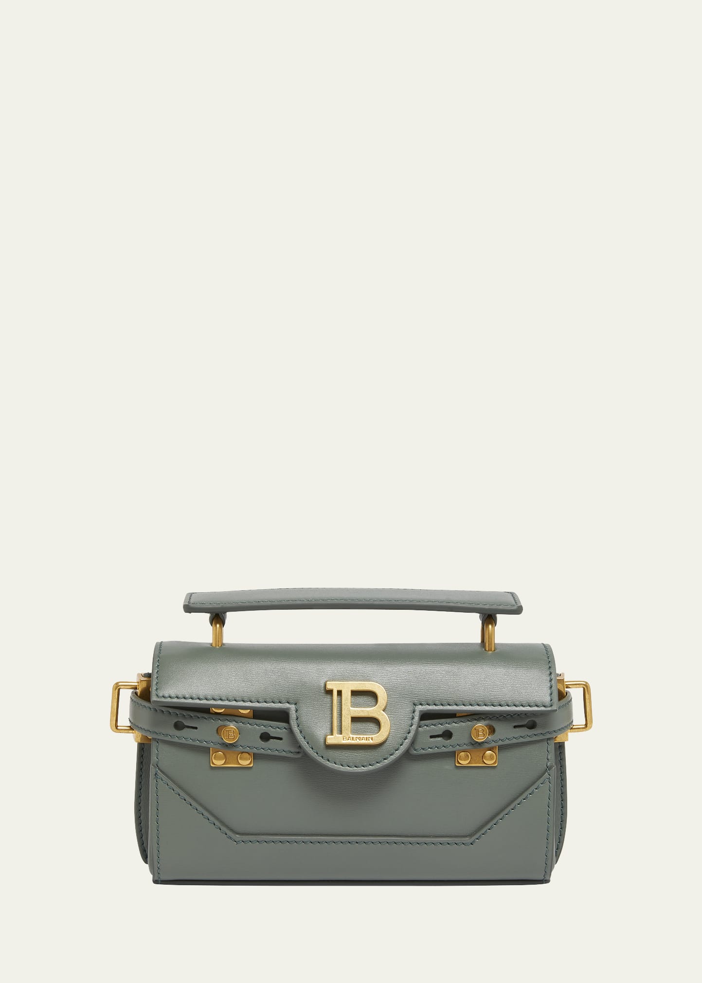Balmain BBuzz 19 Crossbody Bag in Calfskin - Bergdorf Goodman