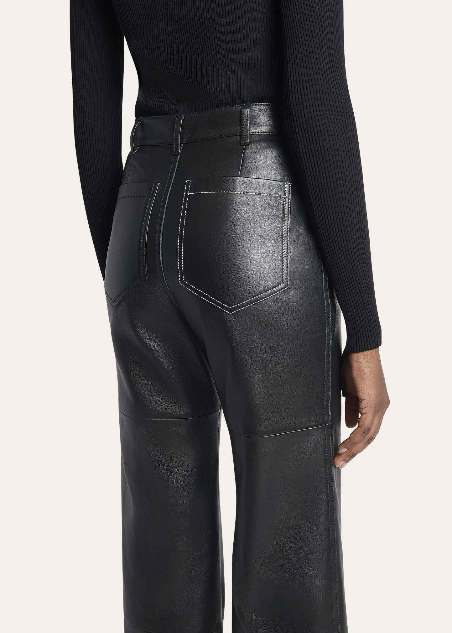 【関税込み】Victoria Beckham ブラック Alina テーラードパンツ 関税込み】Victoria Beckham ブラック Alina テーラードパンツ