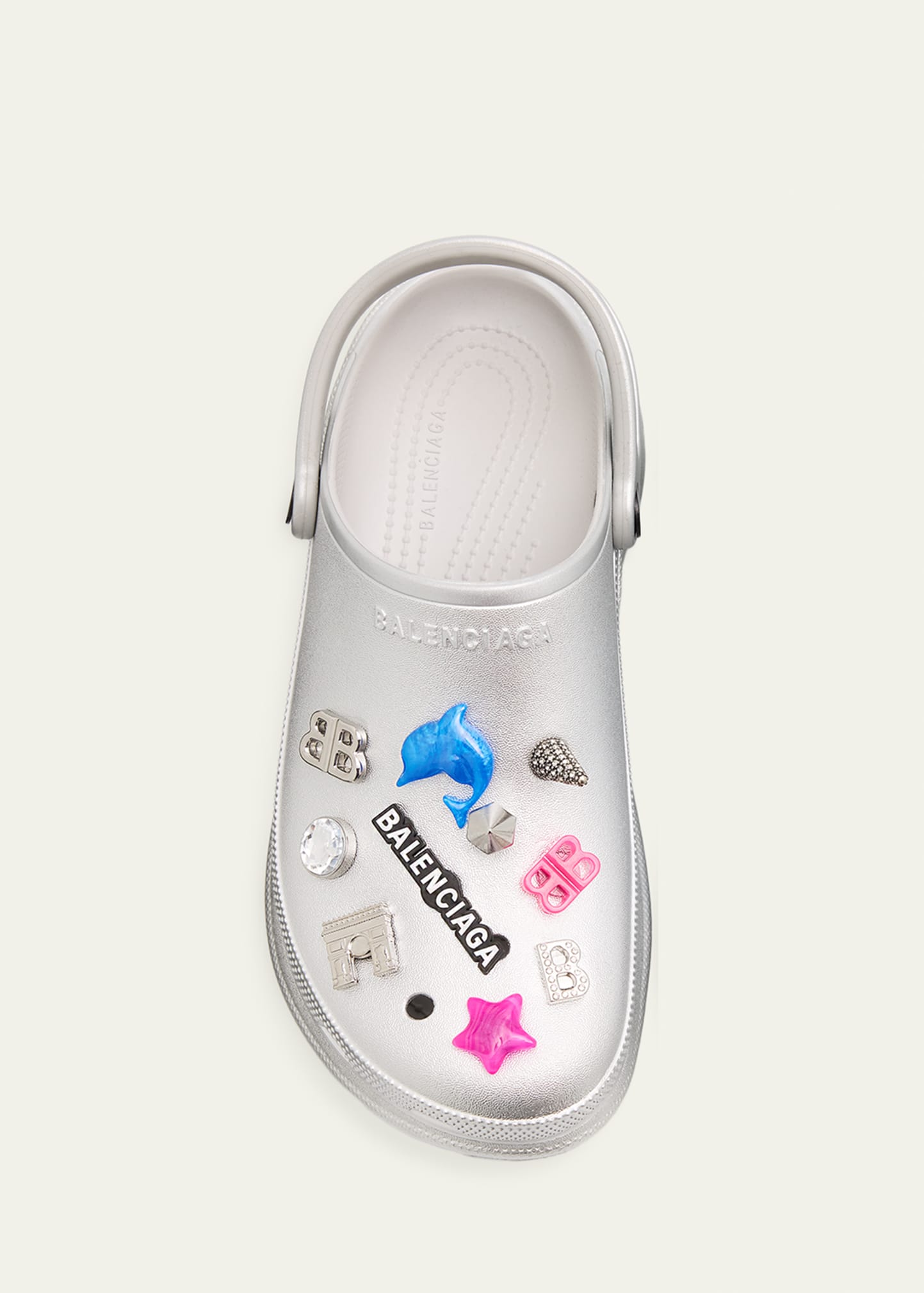 BALENCIAGAクロックス Balenciaga x Crocs Rubber Clog Platform Mules - Bergdorf Goodman