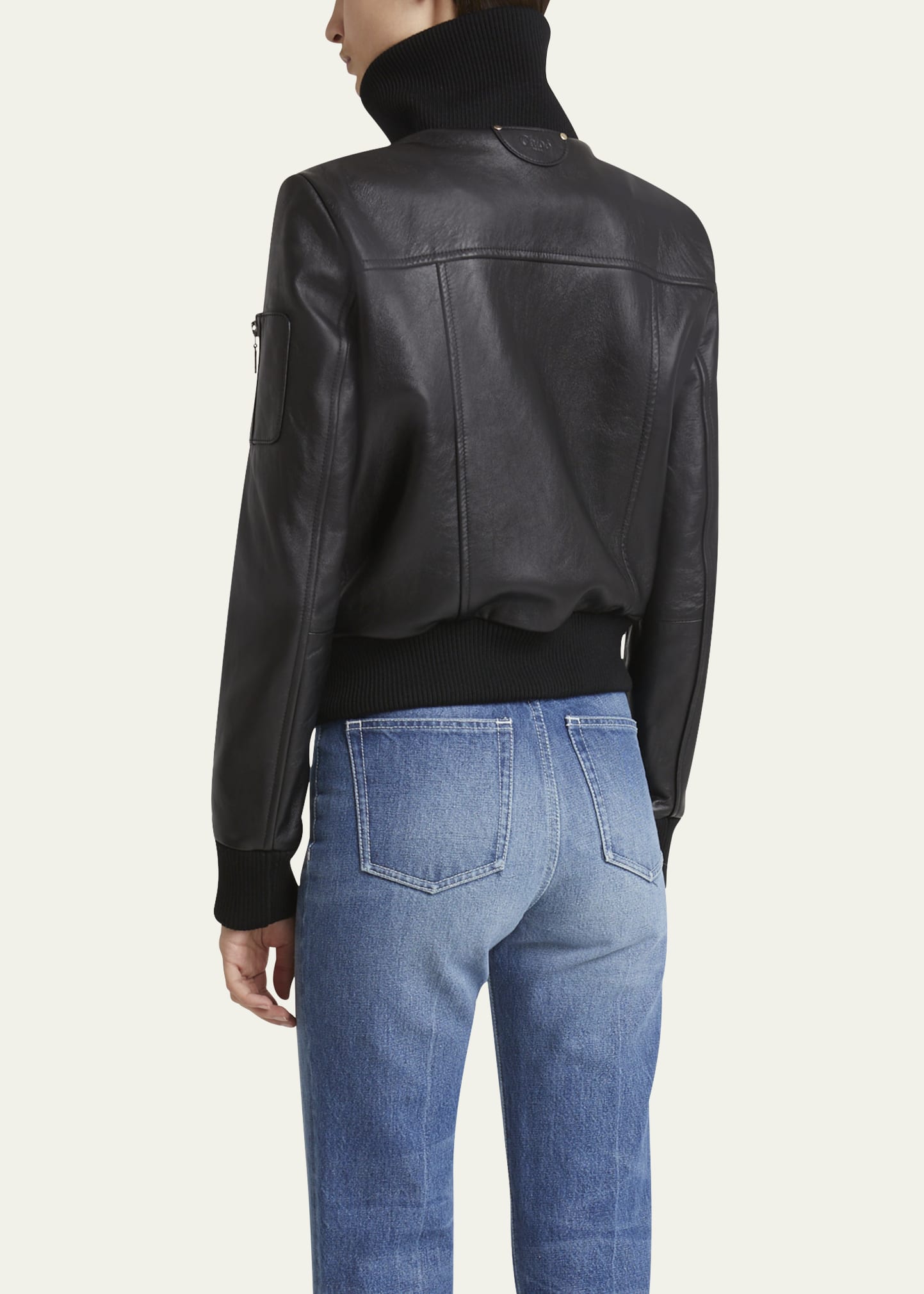 【関税込み】CHLOE Leather bomber jacket bg_4949208_100106_b
