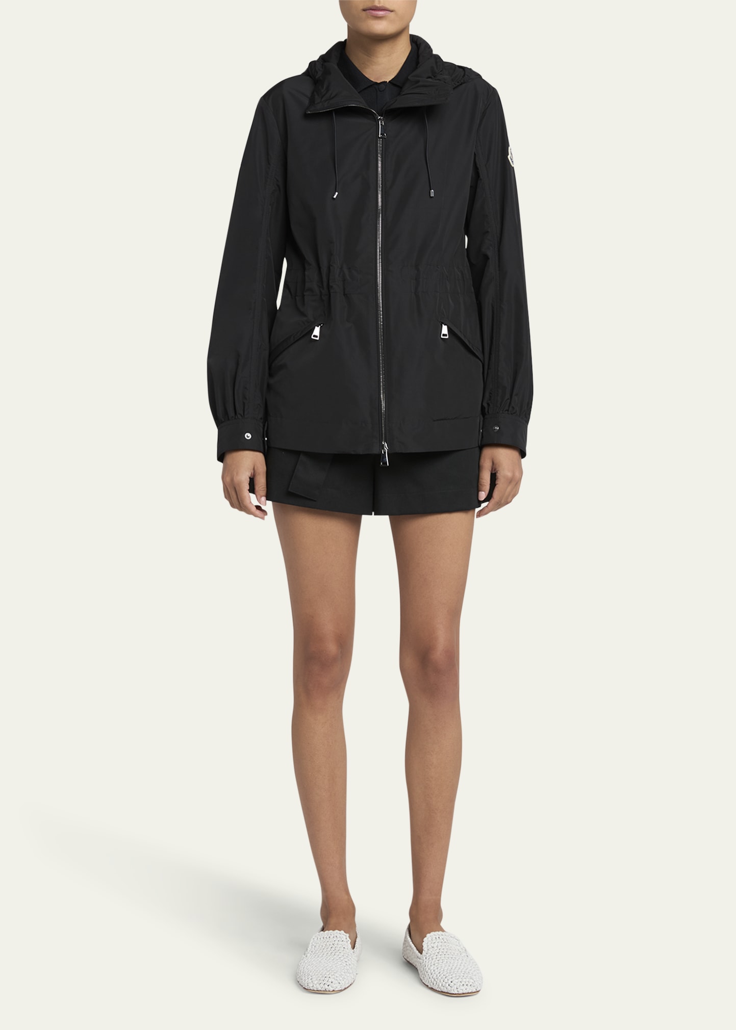 Moncler Enet Short Parka - Bergdorf Goodman