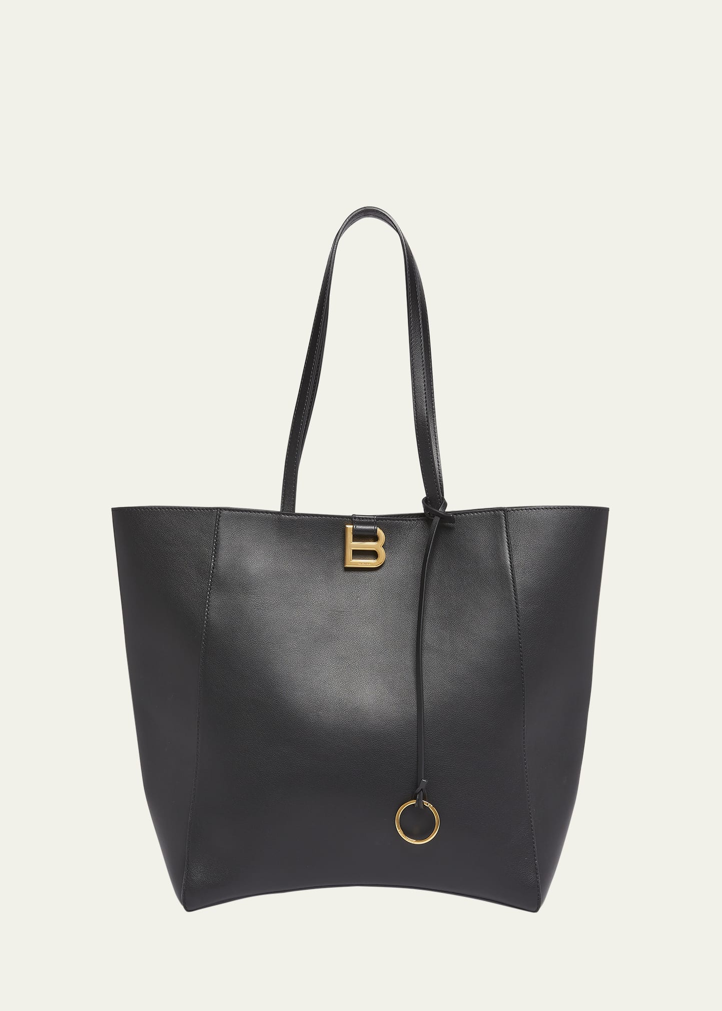 Balenciaga Hourglass Large Soft Leather Tote Bag - Bergdorf
