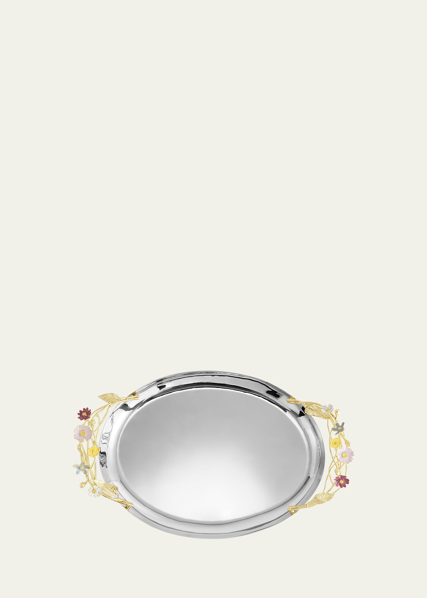 Michael Aram Wildflowers Oval Tray - Bergdorf Goodman