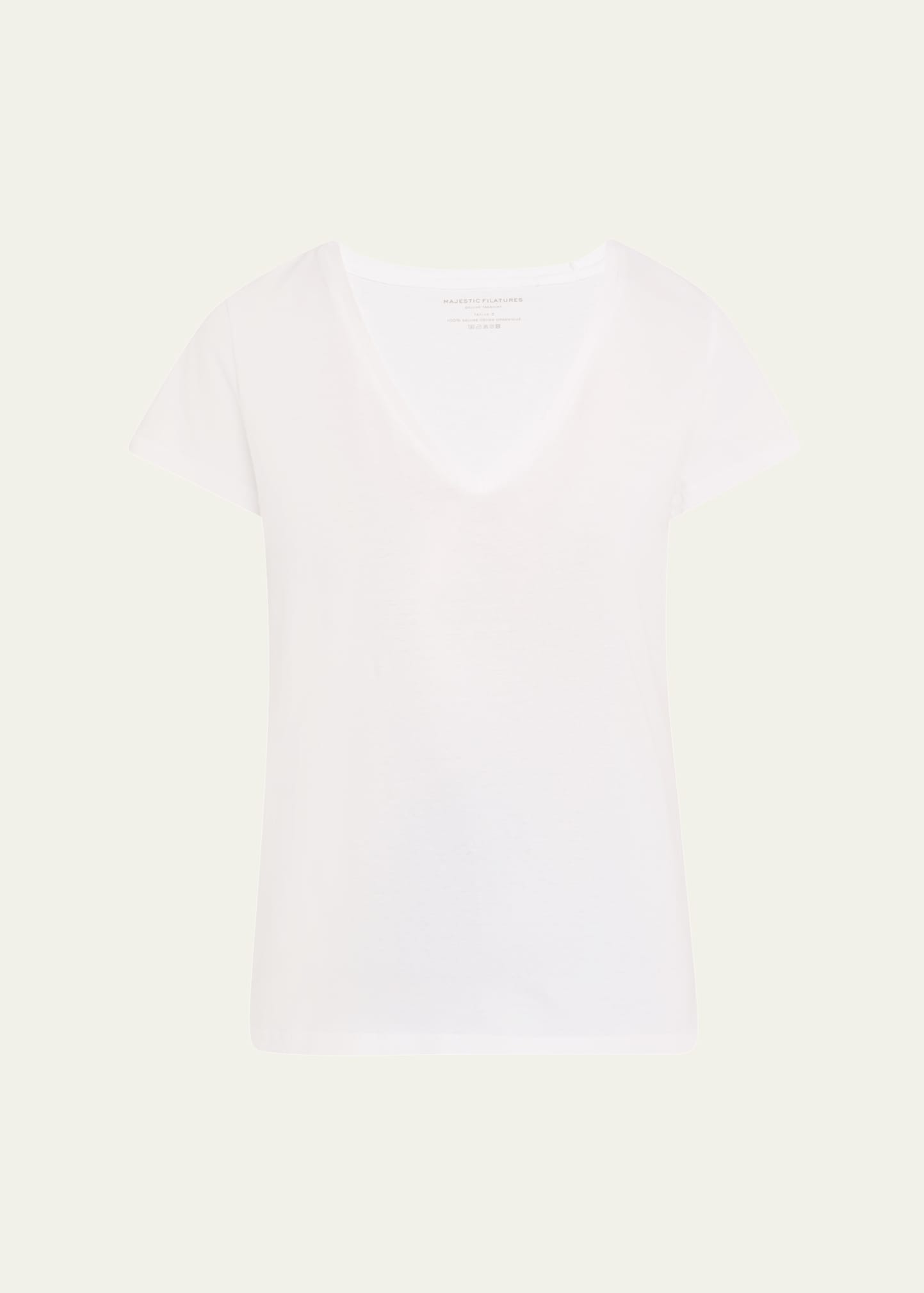 V-Neck Organic Cotton T-Shirt