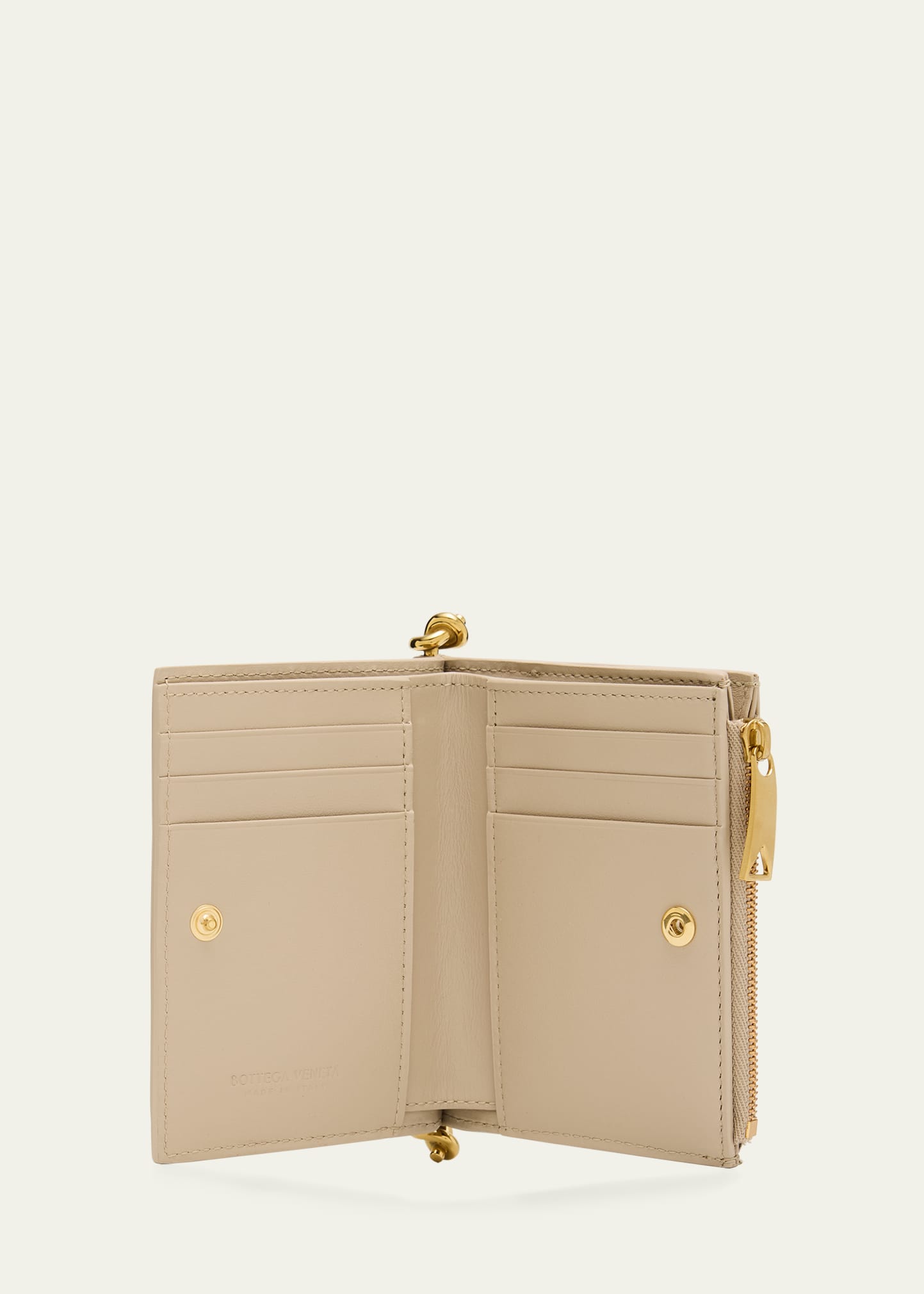 Bottega Veneta Solstice Bifold Leather Wallet - Bergdorf Goodman