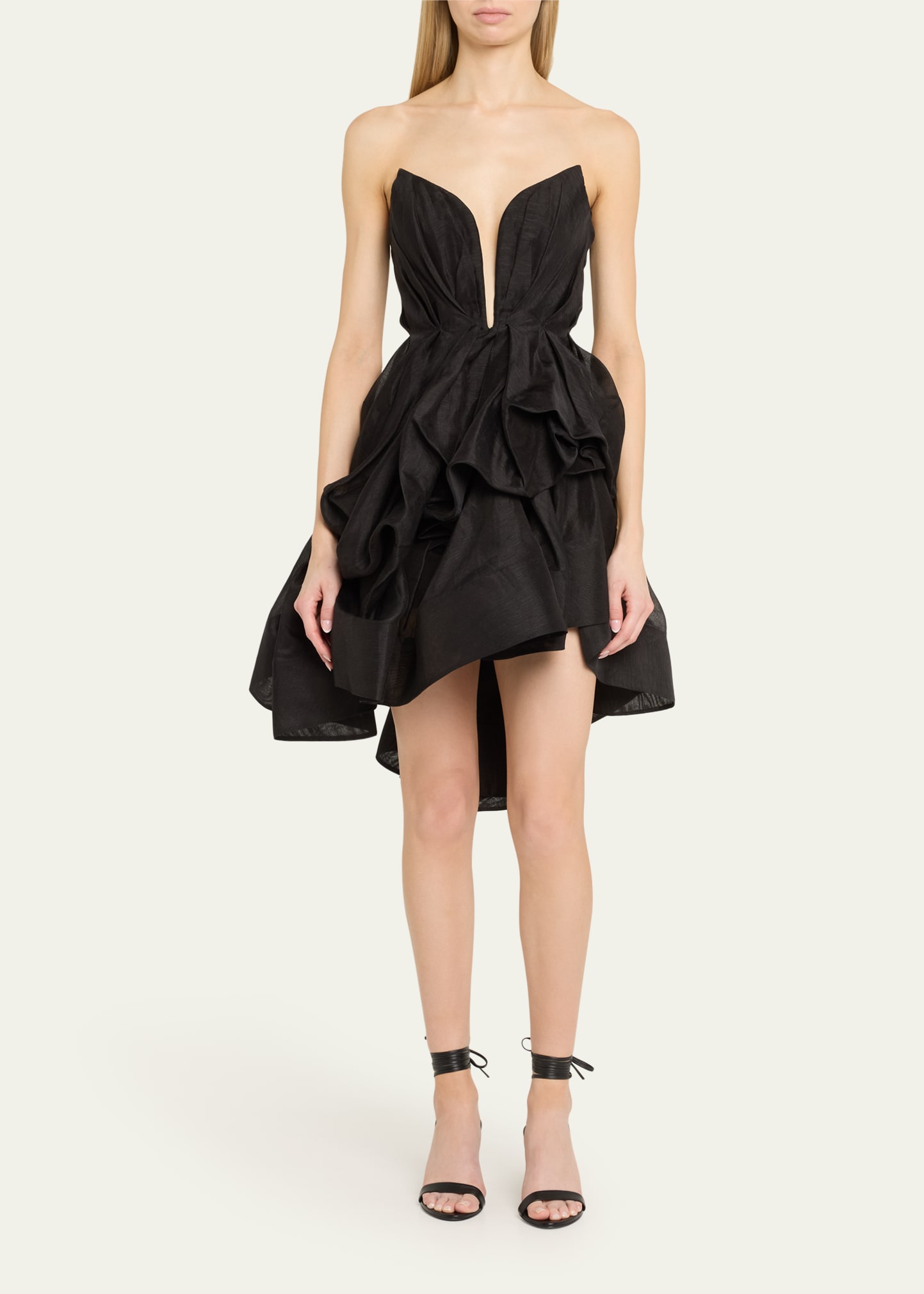 Zimmermann Illuminate Draped Mini Dress - Bergdorf Goodman