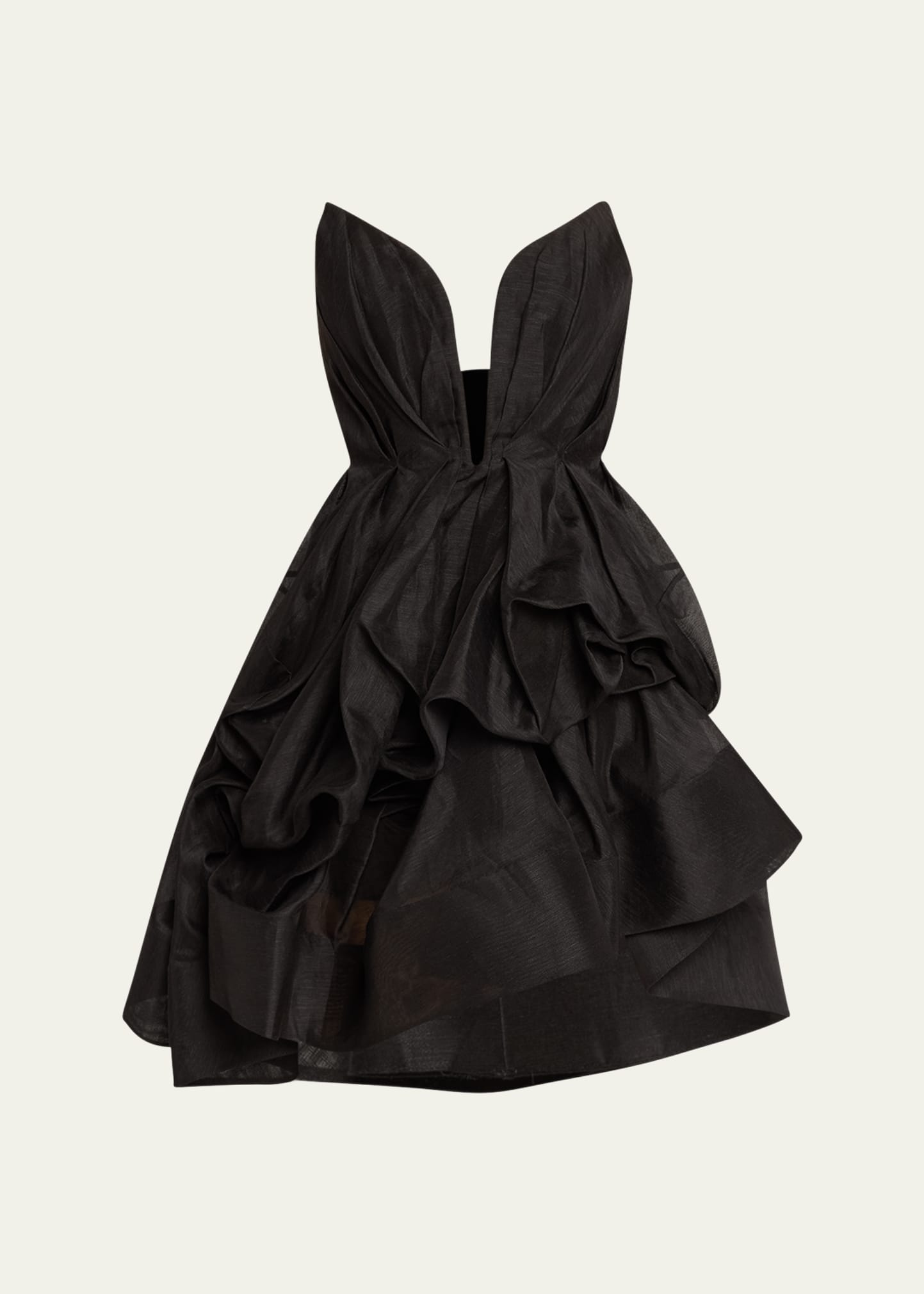 Zimmermann Illuminate Draped Mini Dress - Bergdorf Goodman