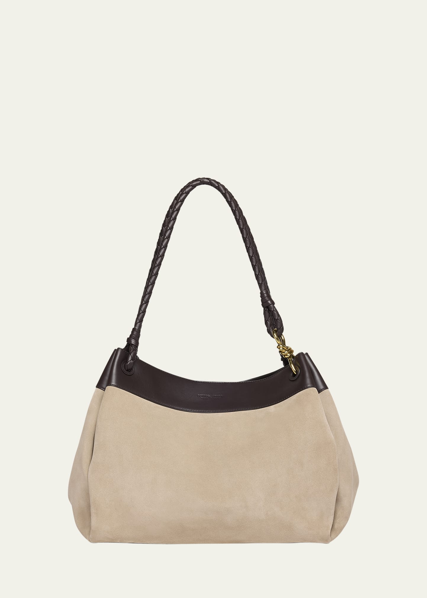 美品 Bottega Veneta アイボリー ザ ボルド 37 箱あり Bottega Veneta Parachute Maxi Suede Shoulder Bag - Bergdorf Goodman