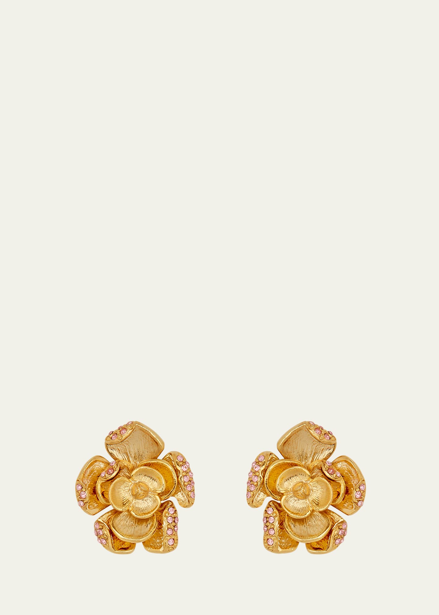 Small Rose Earrings