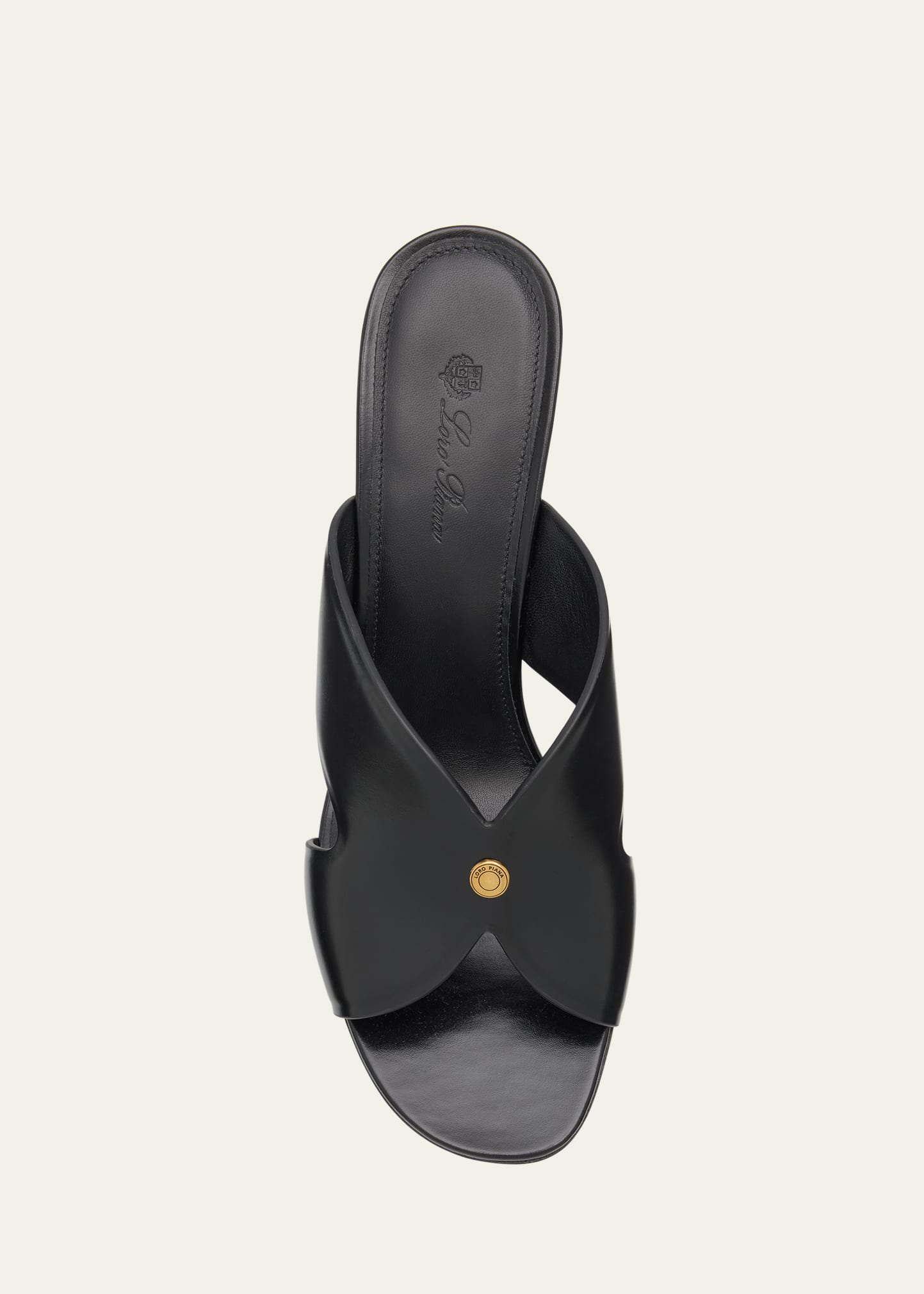 サンダル・ミュール LORO PIANA VERA SLIDE SANDALS Loro Piana Vera Leather Slide Sandals - Bergdorf Goodman