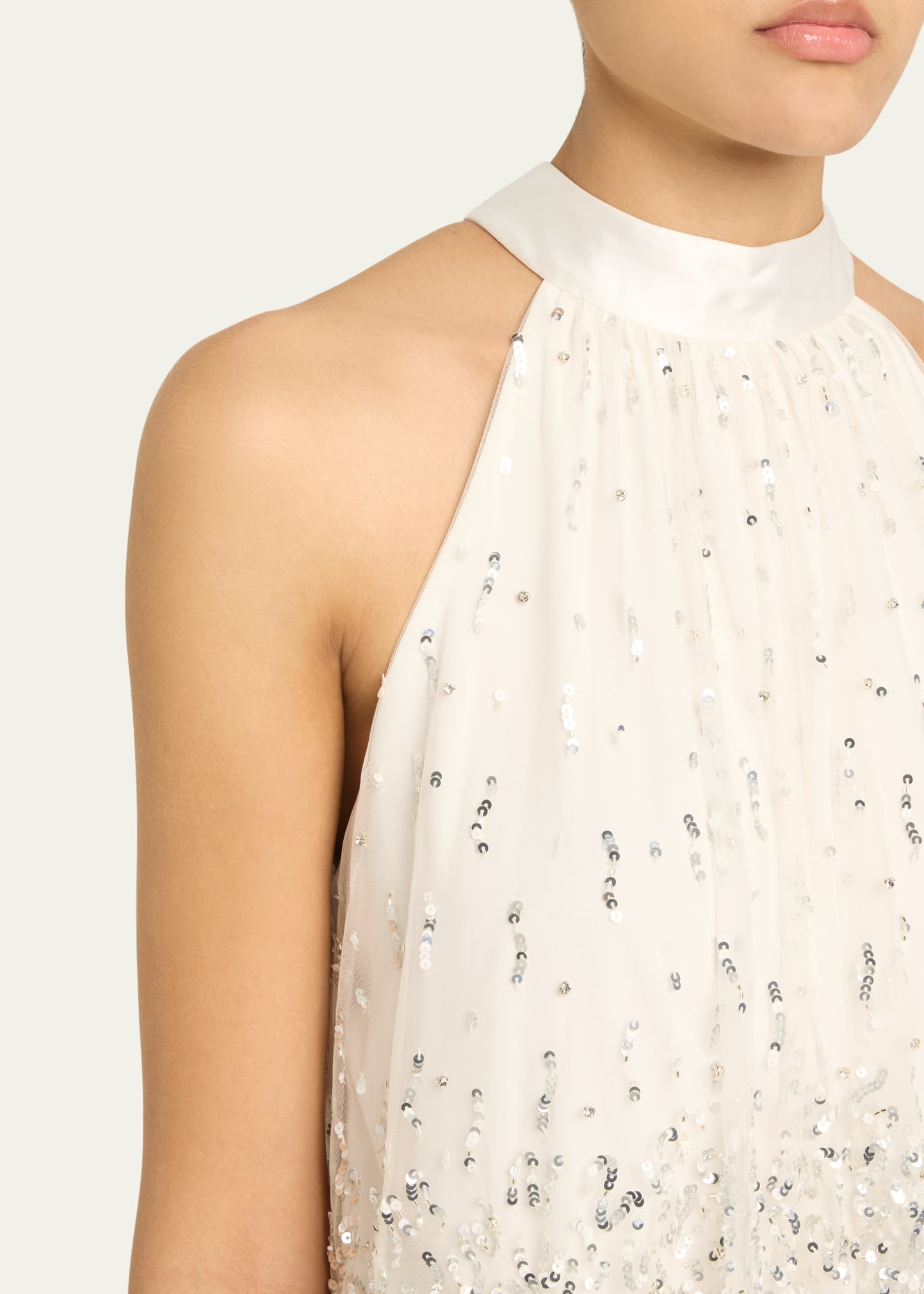 erna mini dress Alice + Olivia Erna Mini Dress | Green