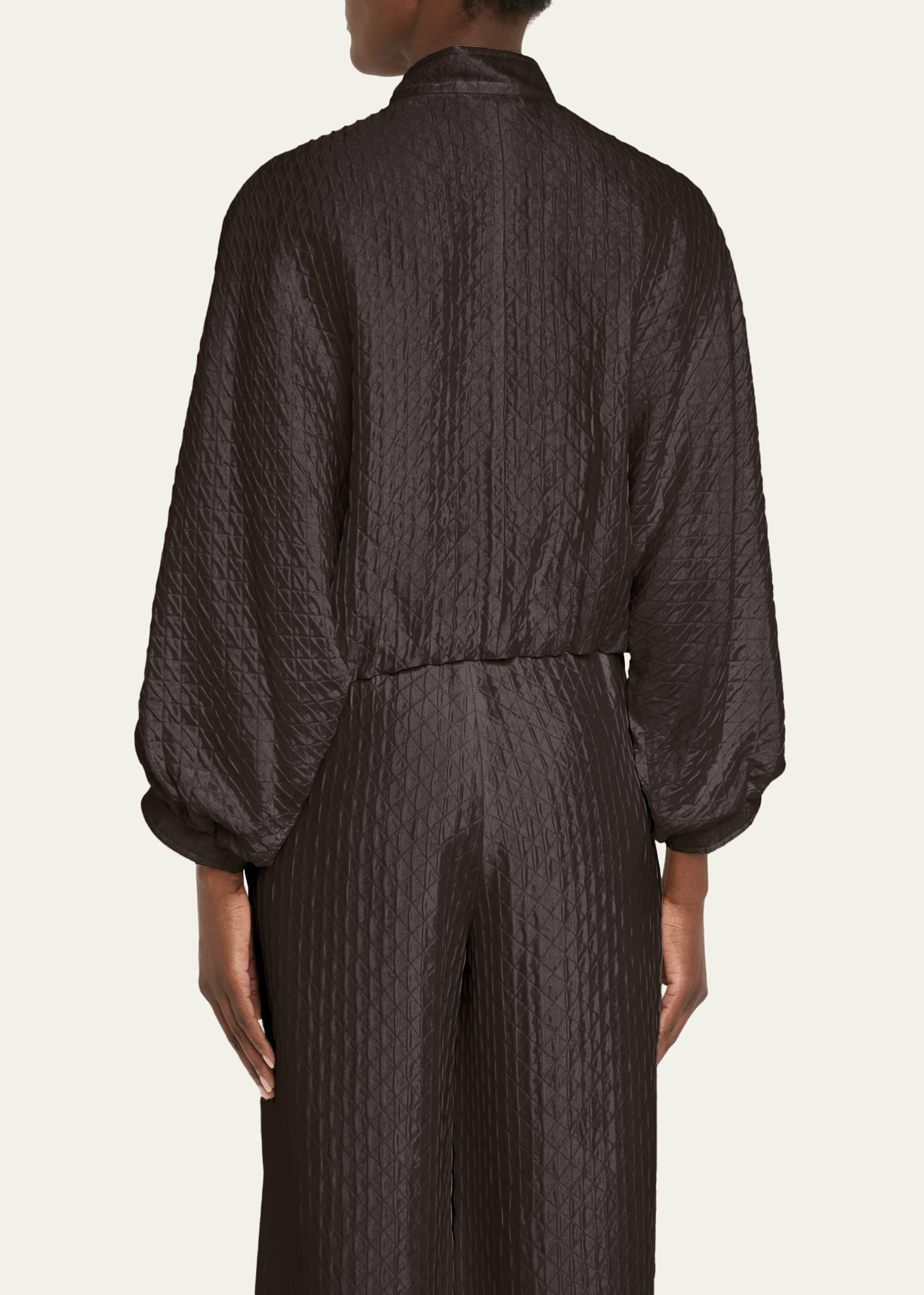Loro Piana Benedetta Fluid Diamond Cloquet Jacket - Bergdorf