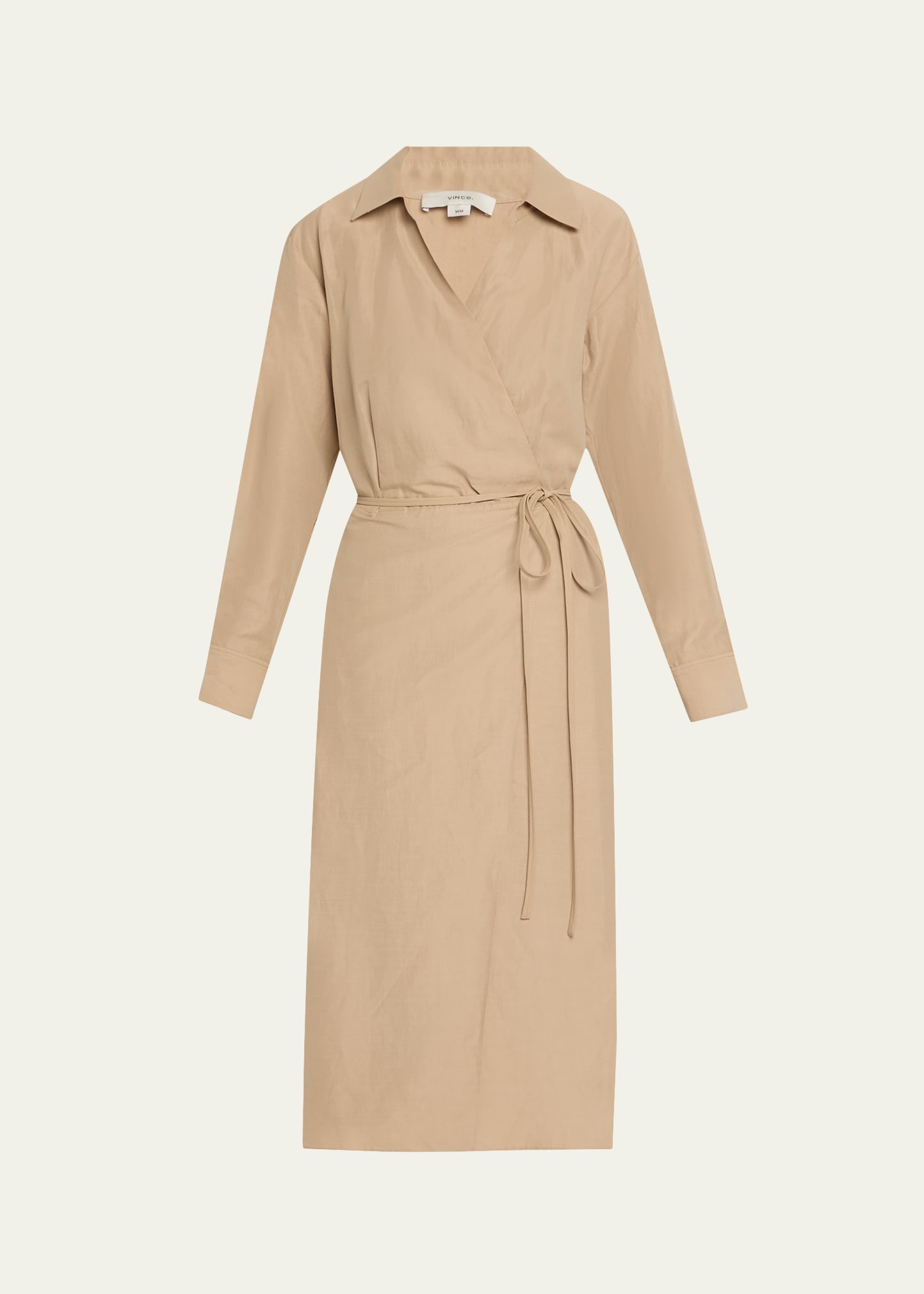 wrap shirtdress